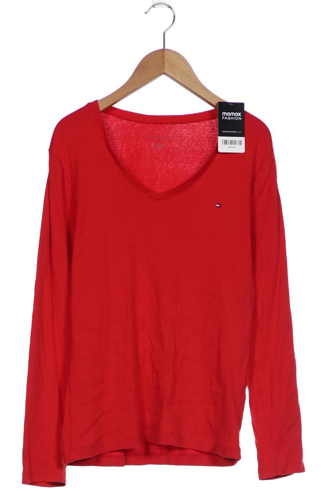 

Tommy Hilfiger Damen Langarmshirt, rot, Gr. 42