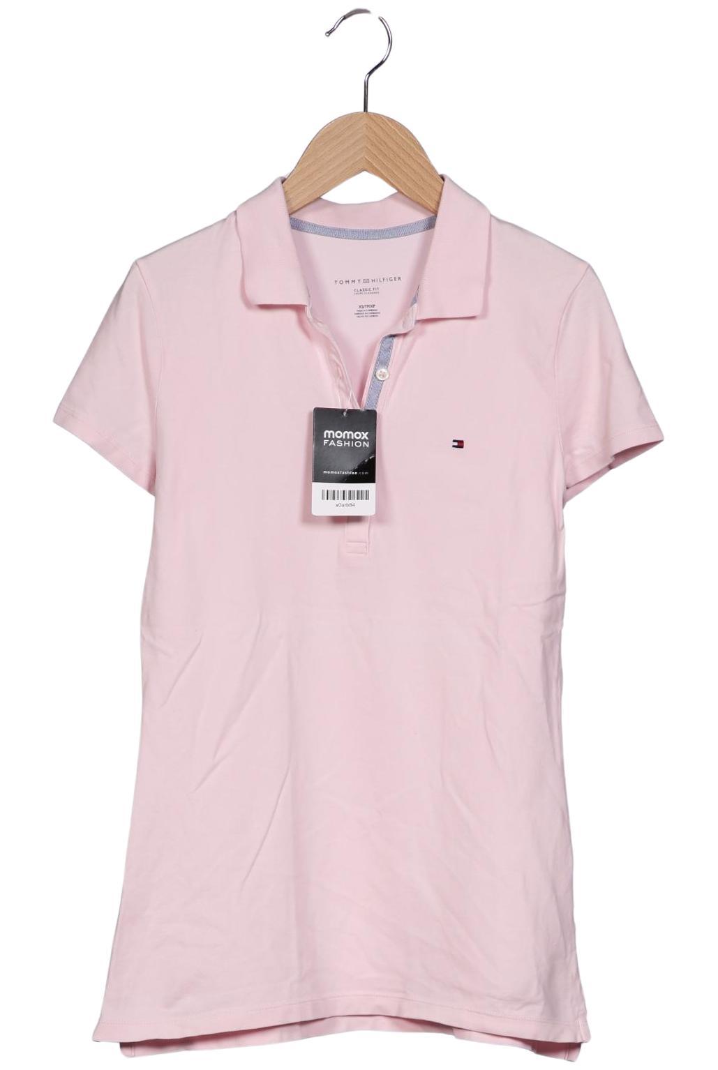 

Tommy Hilfiger Damen Poloshirt, pink, Gr. 34