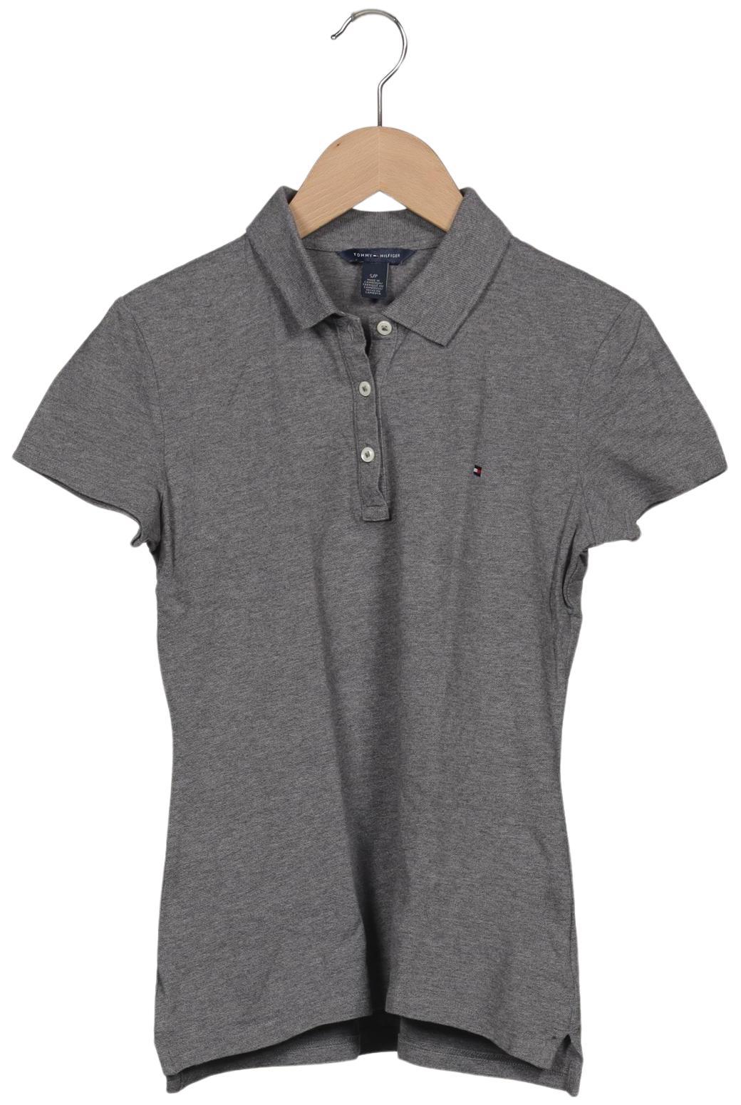 

Tommy Hilfiger Damen Poloshirt, grau, Gr. 36