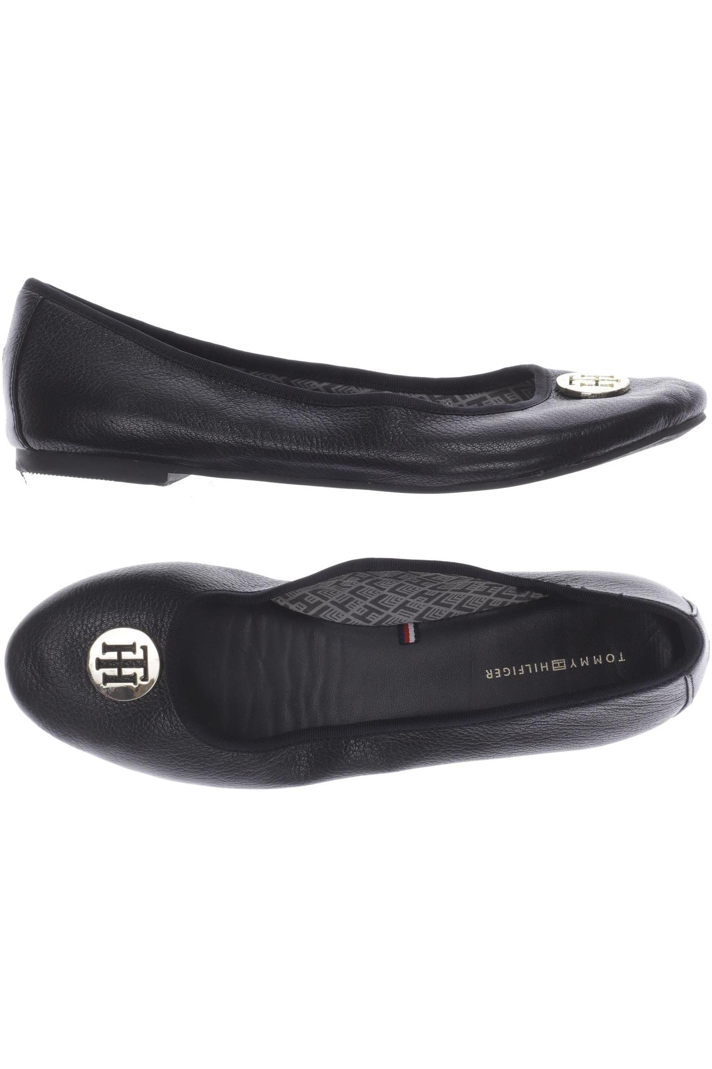

Tommy Hilfiger Damen Ballerinas, schwarz, Gr. 40