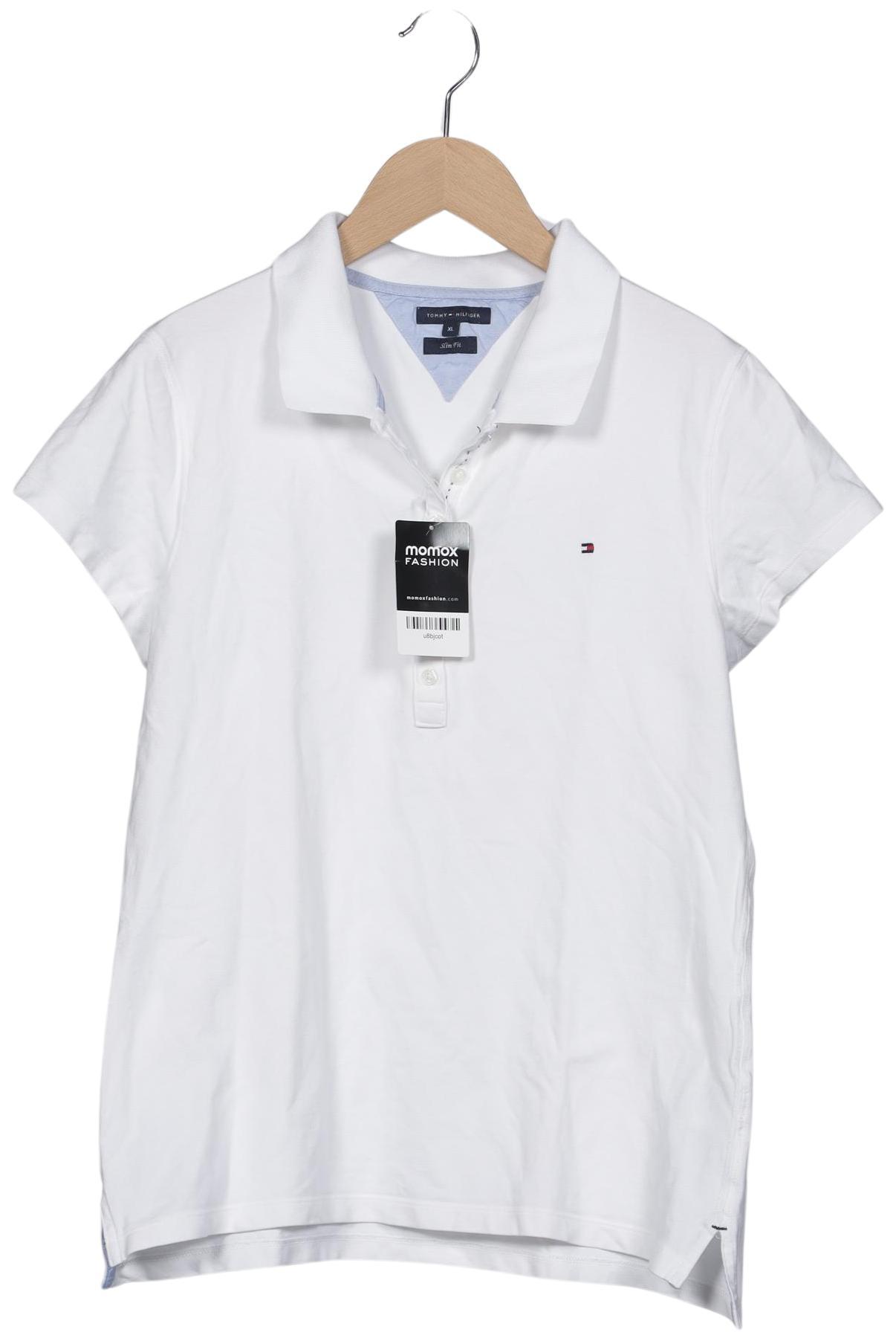 

Tommy Hilfiger Damen Poloshirt, weiß, Gr. 44