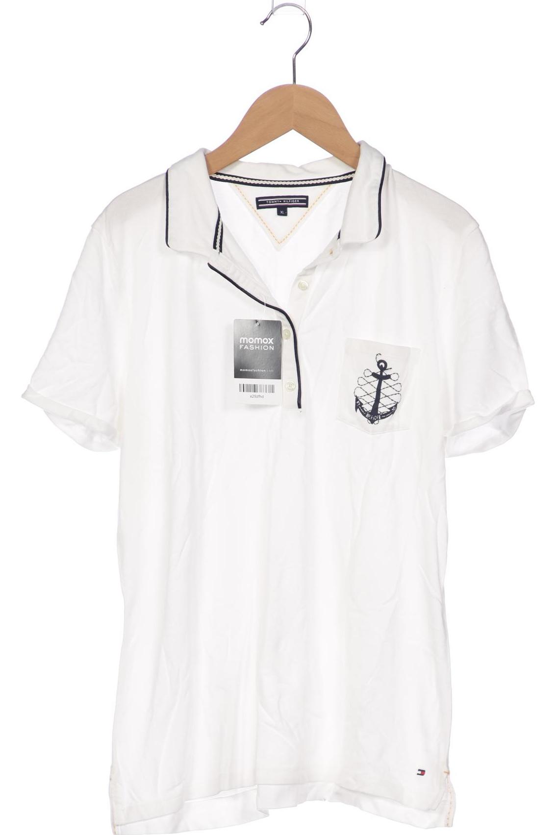 

Tommy Hilfiger Damen Poloshirt, weiß, Gr. 44