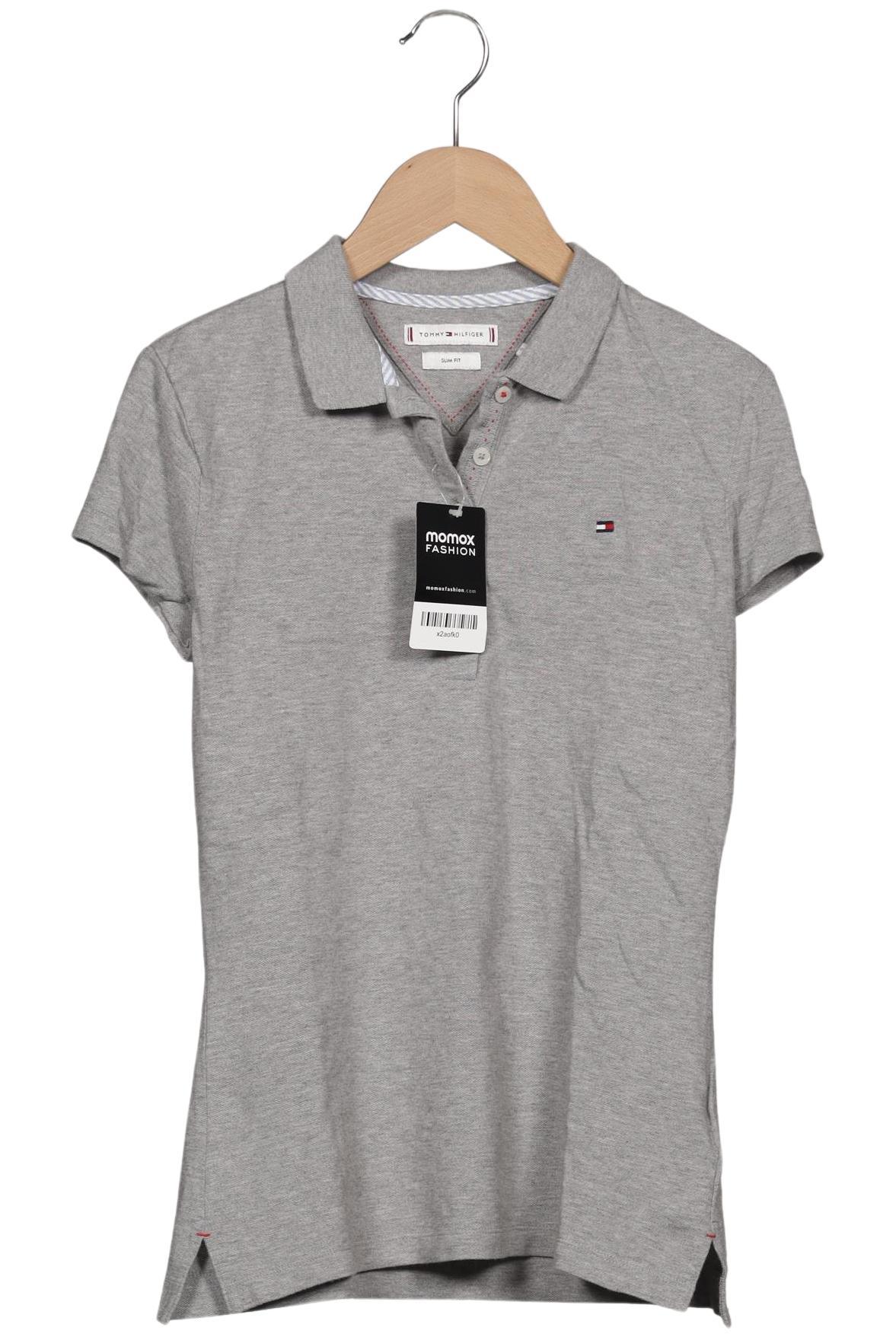 

Tommy Hilfiger Damen Poloshirt, grau, Gr. 36