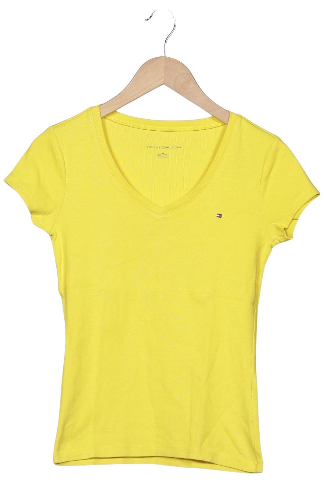 

Tommy Hilfiger Damen T-Shirt, gelb, Gr. 36