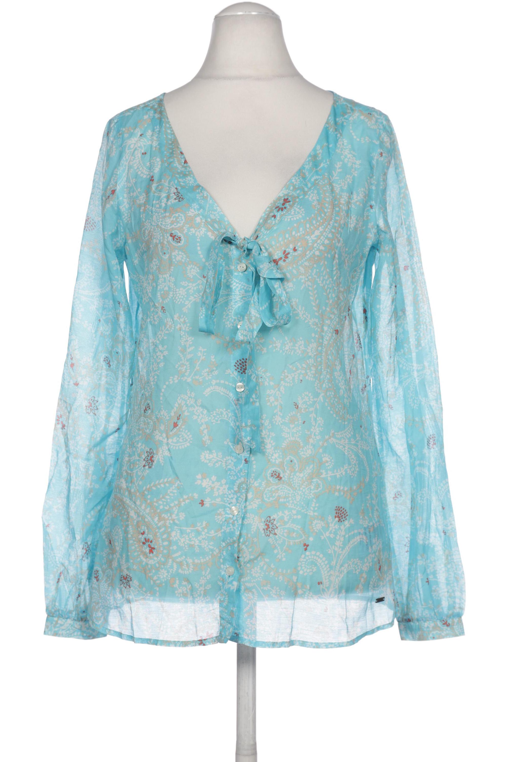 

Tommy Hilfiger Damen Bluse, blau, Gr. 8