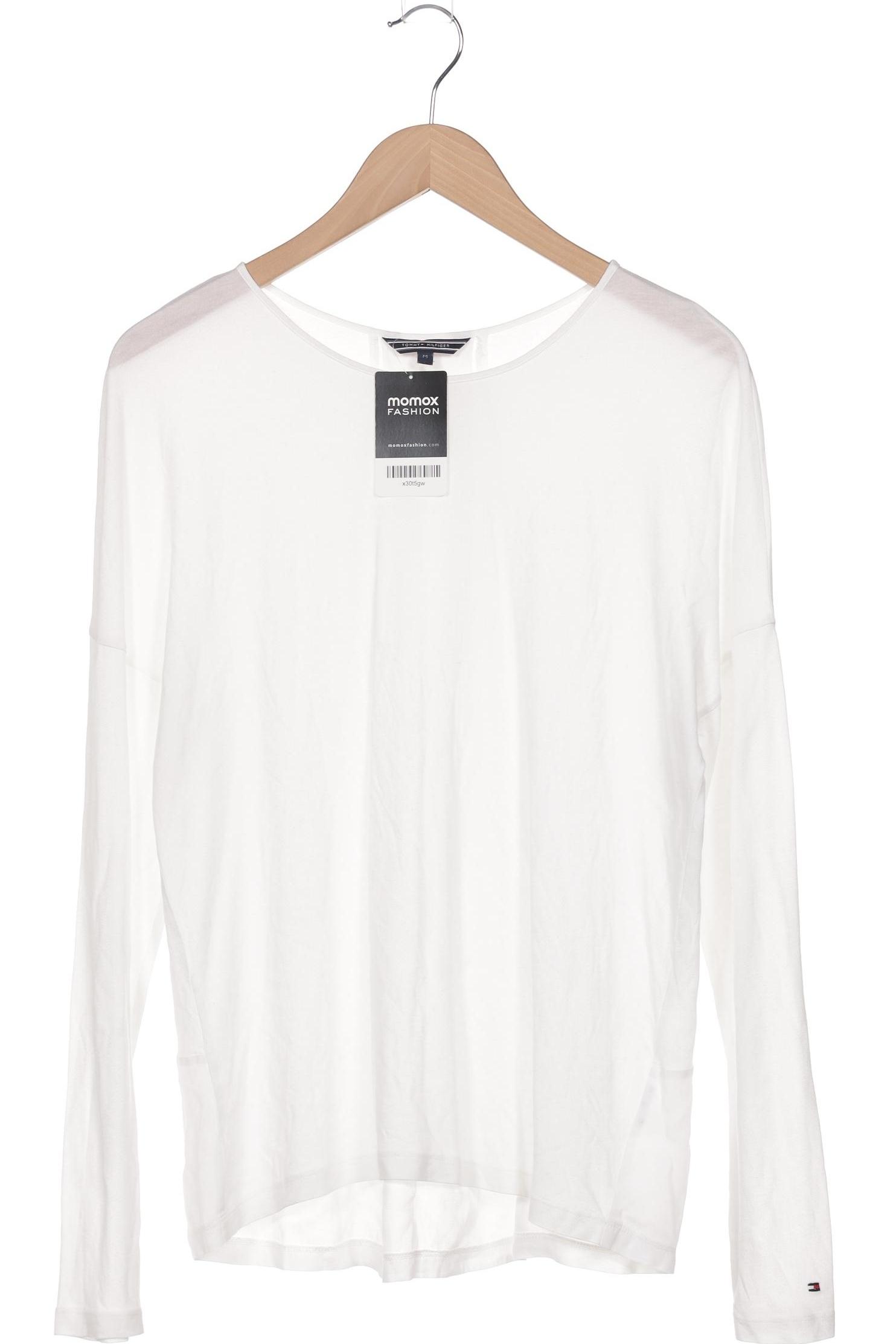 

Tommy Hilfiger Damen Langarmshirt, weiß, Gr. 38