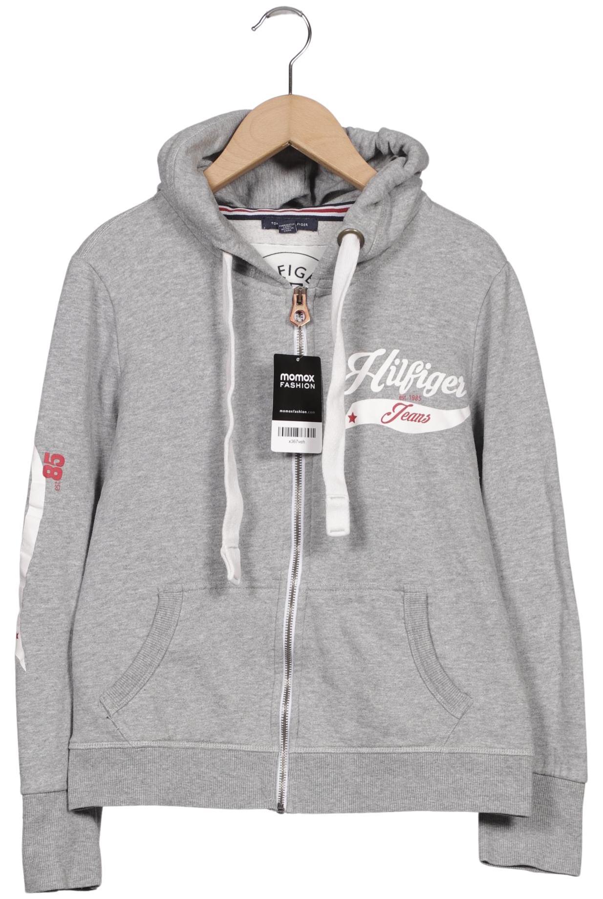 

Tommy Hilfiger Damen Kapuzenpullover, grau, Gr. 36
