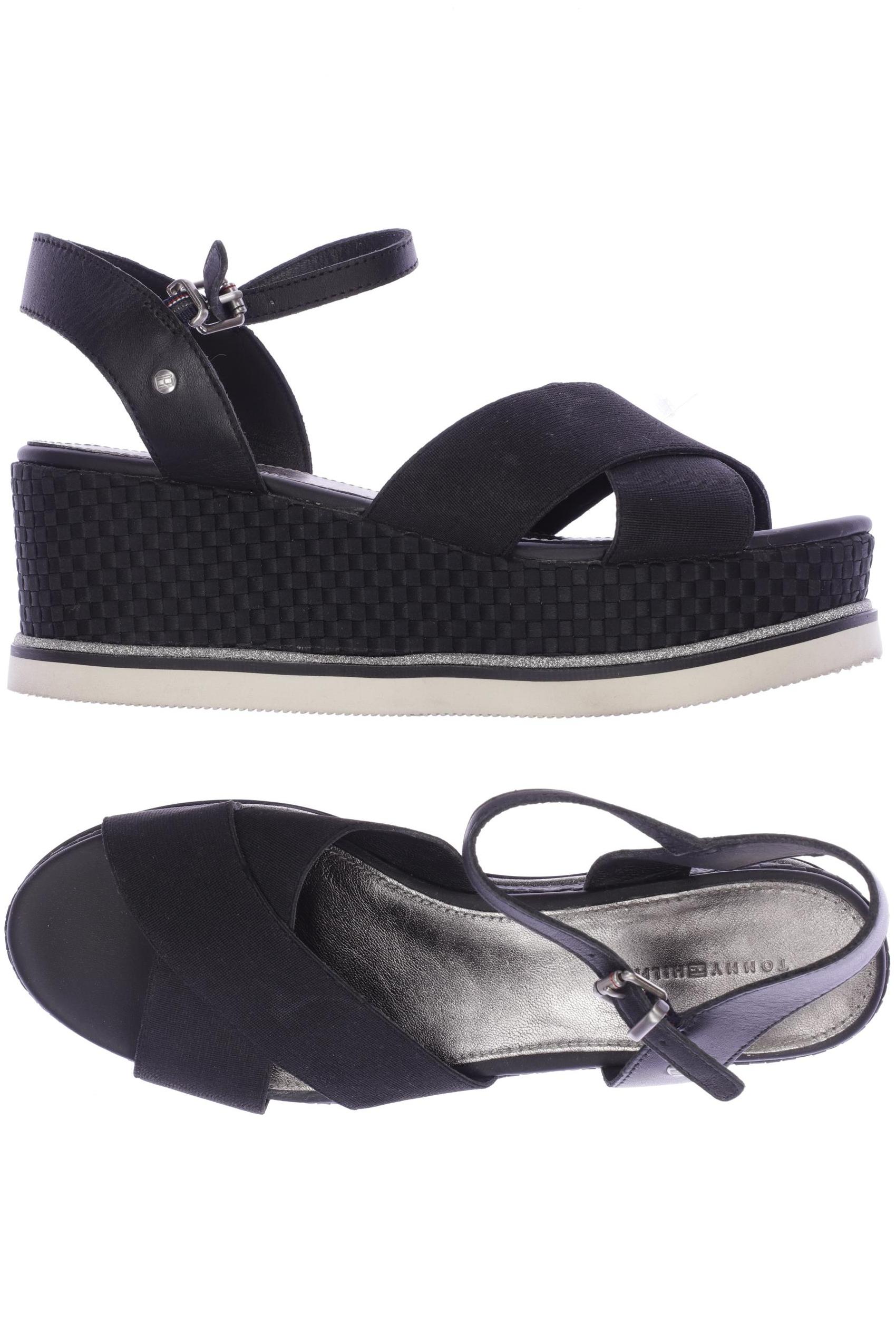 

Tommy Hilfiger Damen Sandale, schwarz, Gr. 40