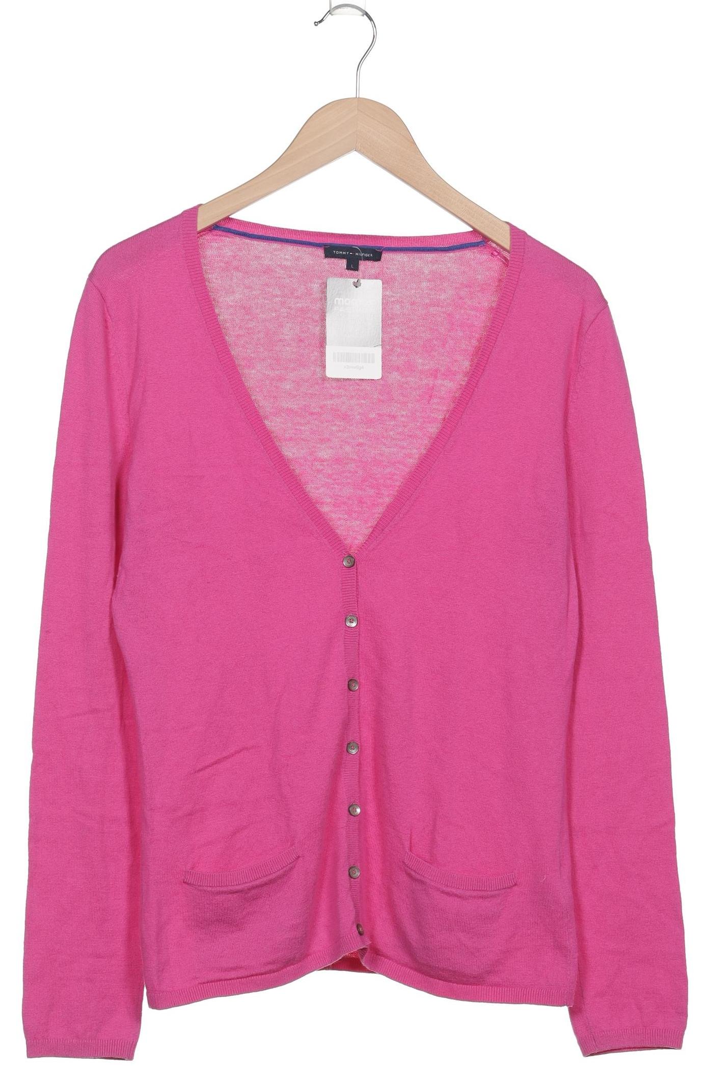 

Tommy Hilfiger Damen Strickjacke, pink, Gr. 42