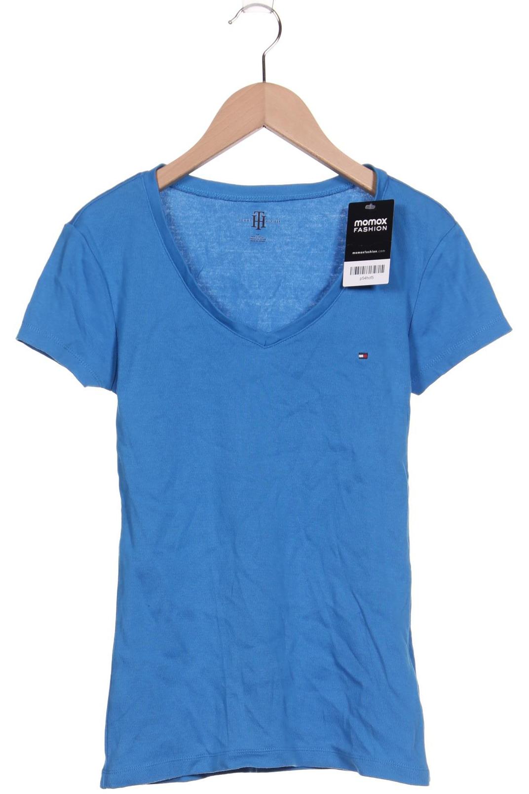 

Tommy Hilfiger Damen T-Shirt, blau, Gr. 36