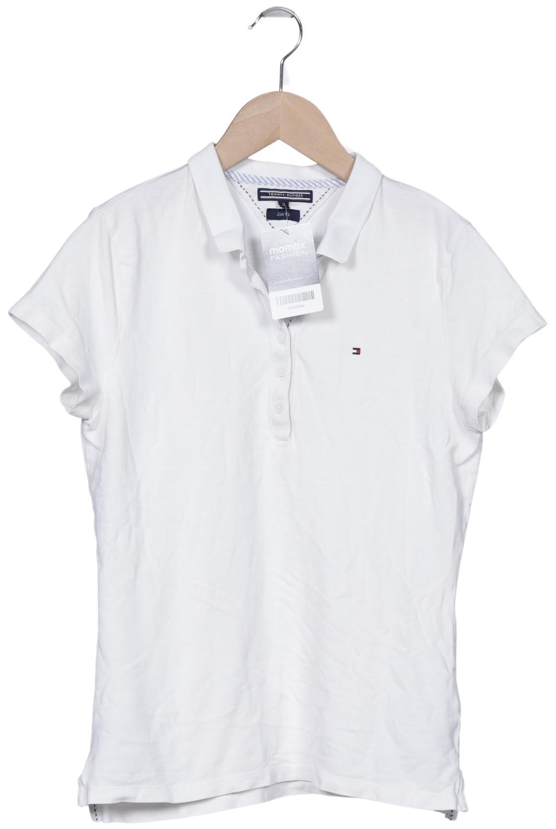 

Tommy Hilfiger Damen Poloshirt, weiß, Gr. 38