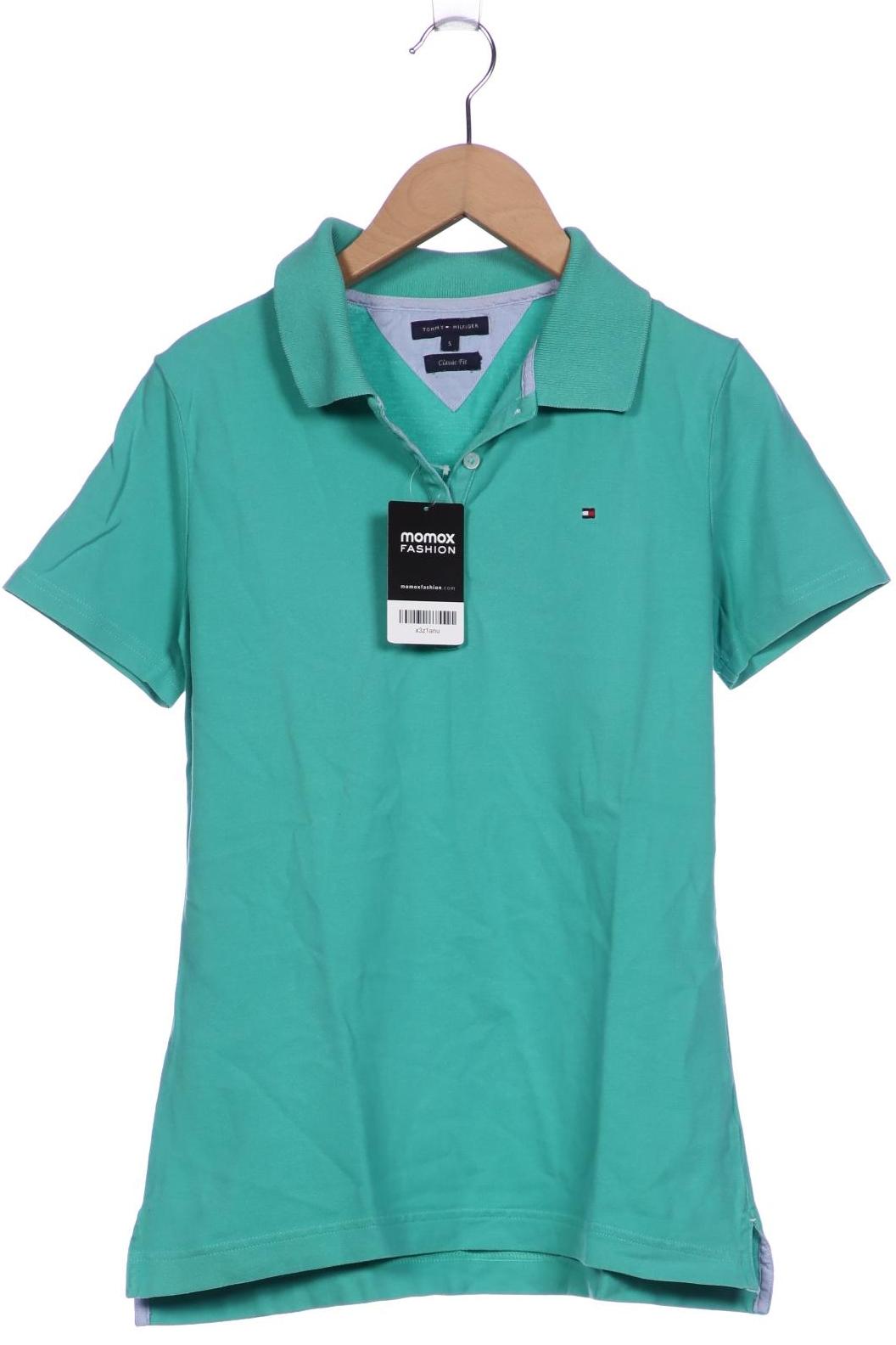 

Tommy Hilfiger Damen Poloshirt, türkis, Gr. 36