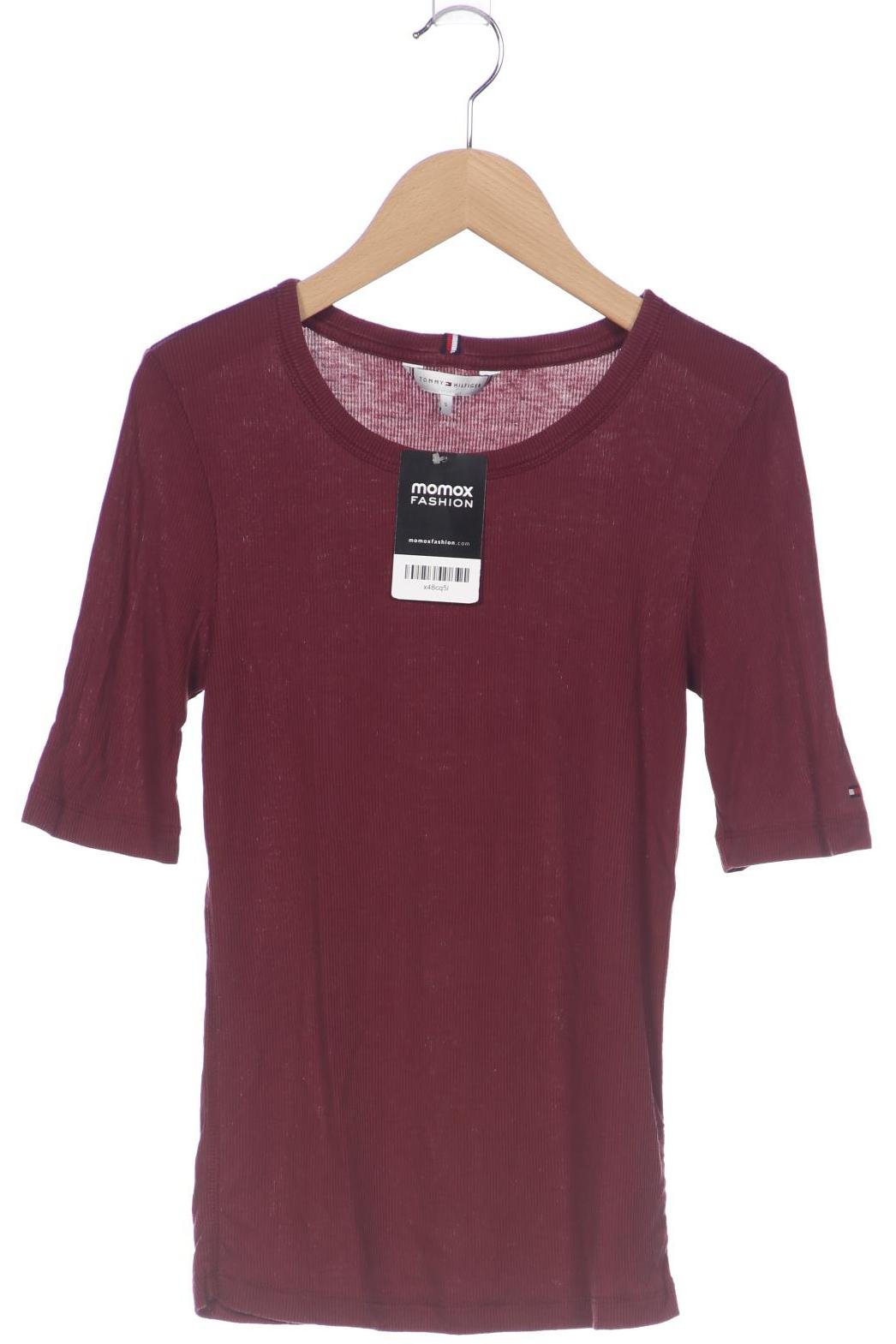 

Tommy Hilfiger Damen T-Shirt, bordeaux, Gr. 36