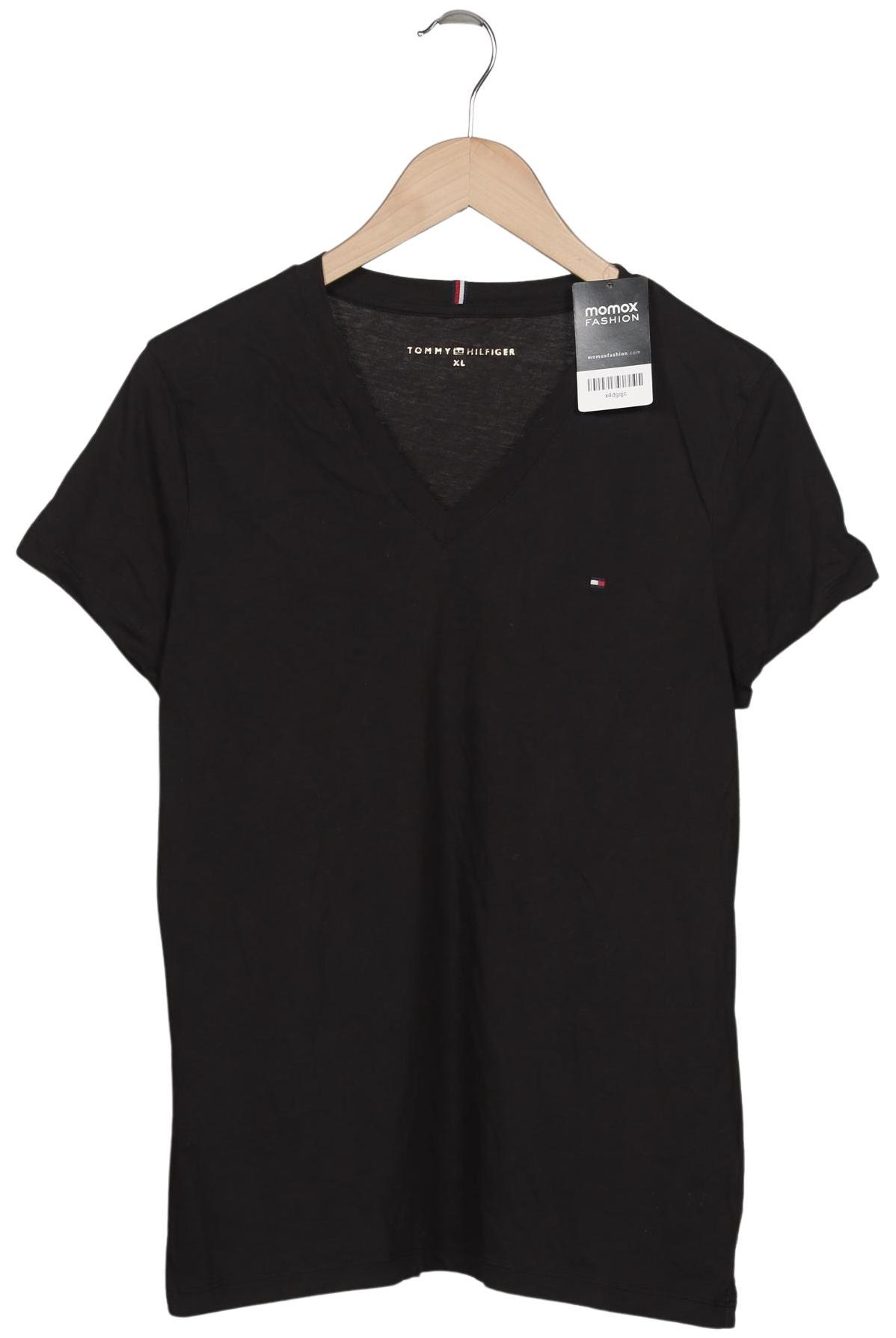 

Tommy Hilfiger Damen T-Shirt, schwarz, Gr. 44