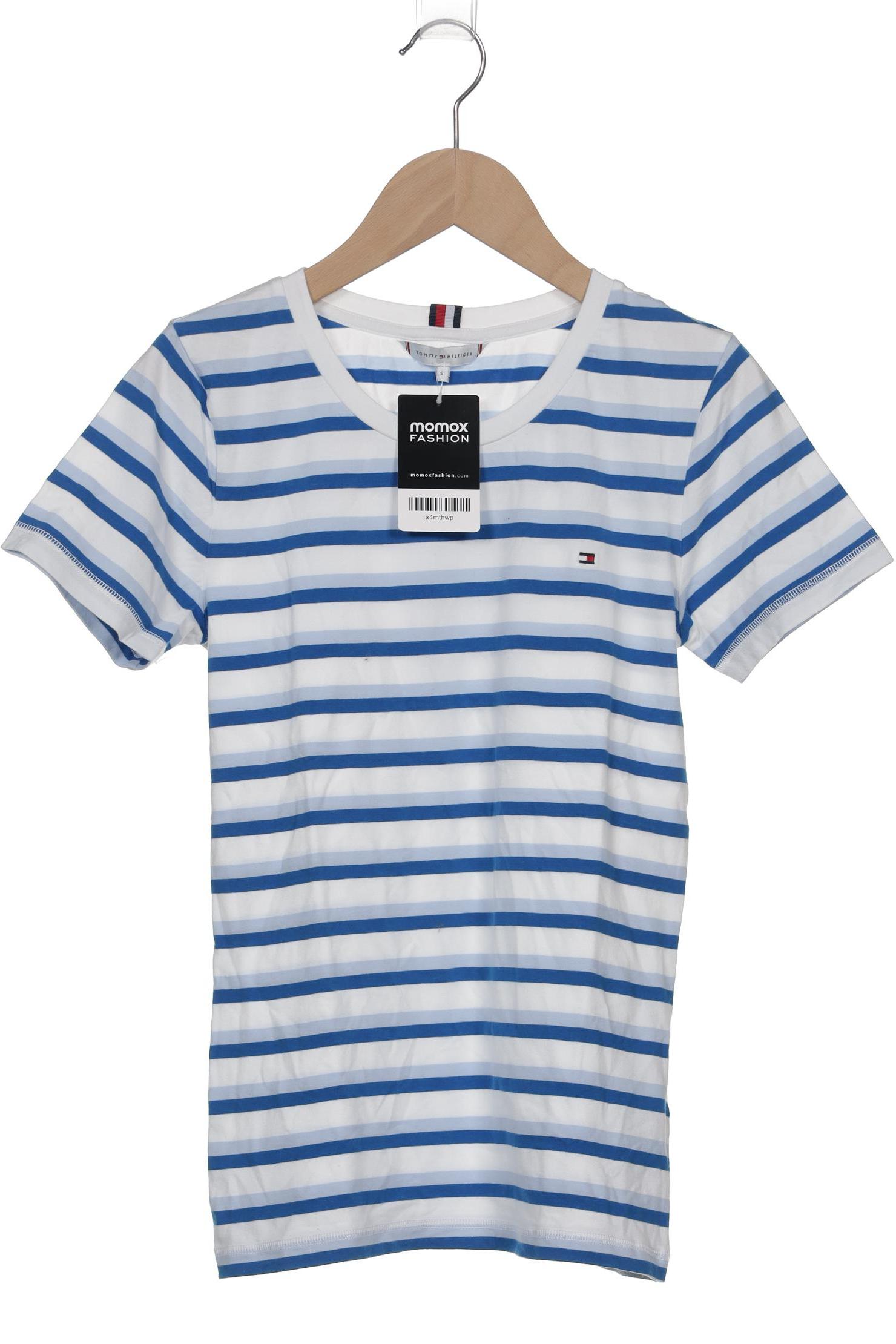 

Tommy Hilfiger Damen T-Shirt, blau, Gr. 36