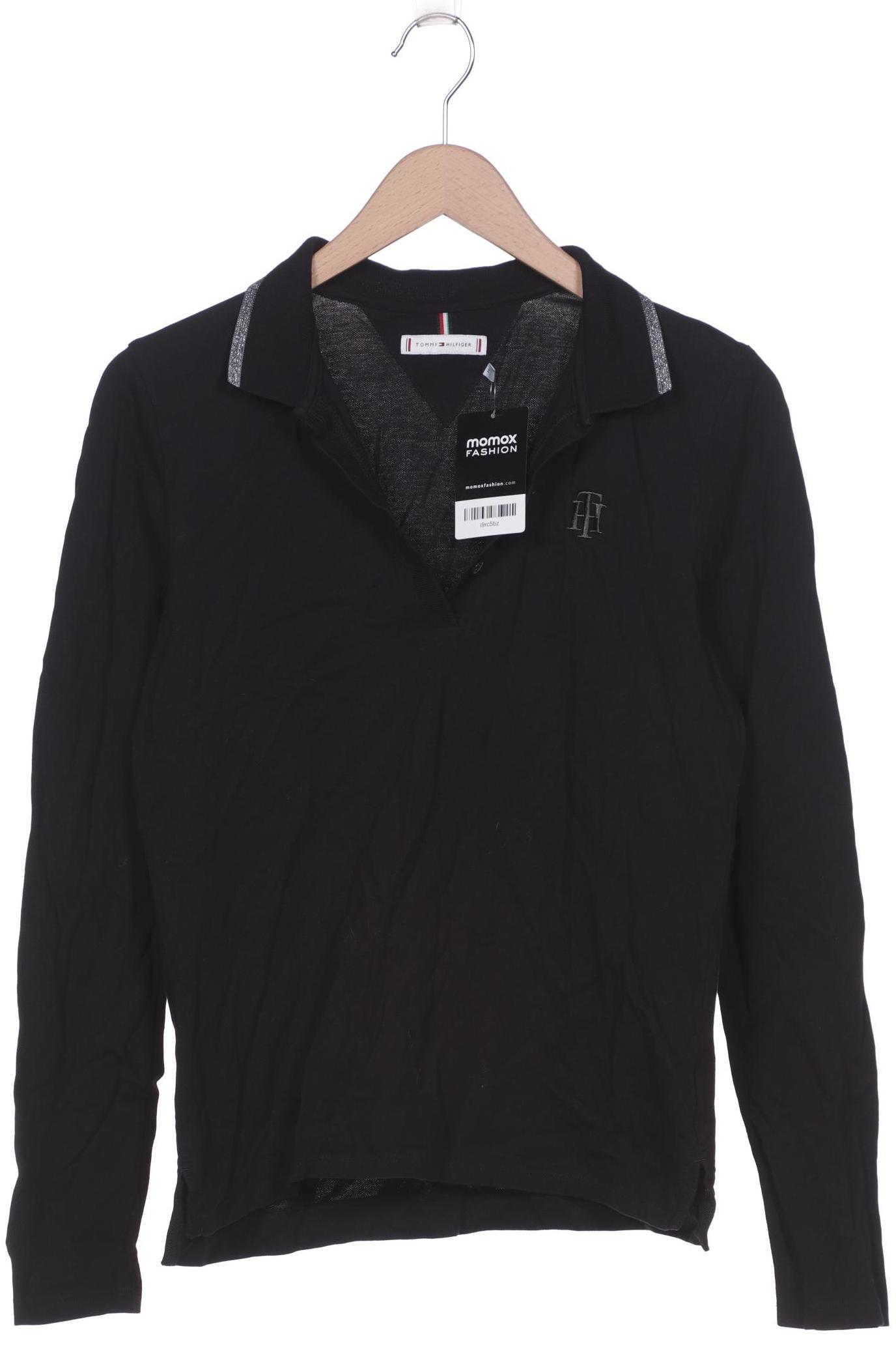 

Tommy Hilfiger Damen Langarmshirt, schwarz, Gr. 38