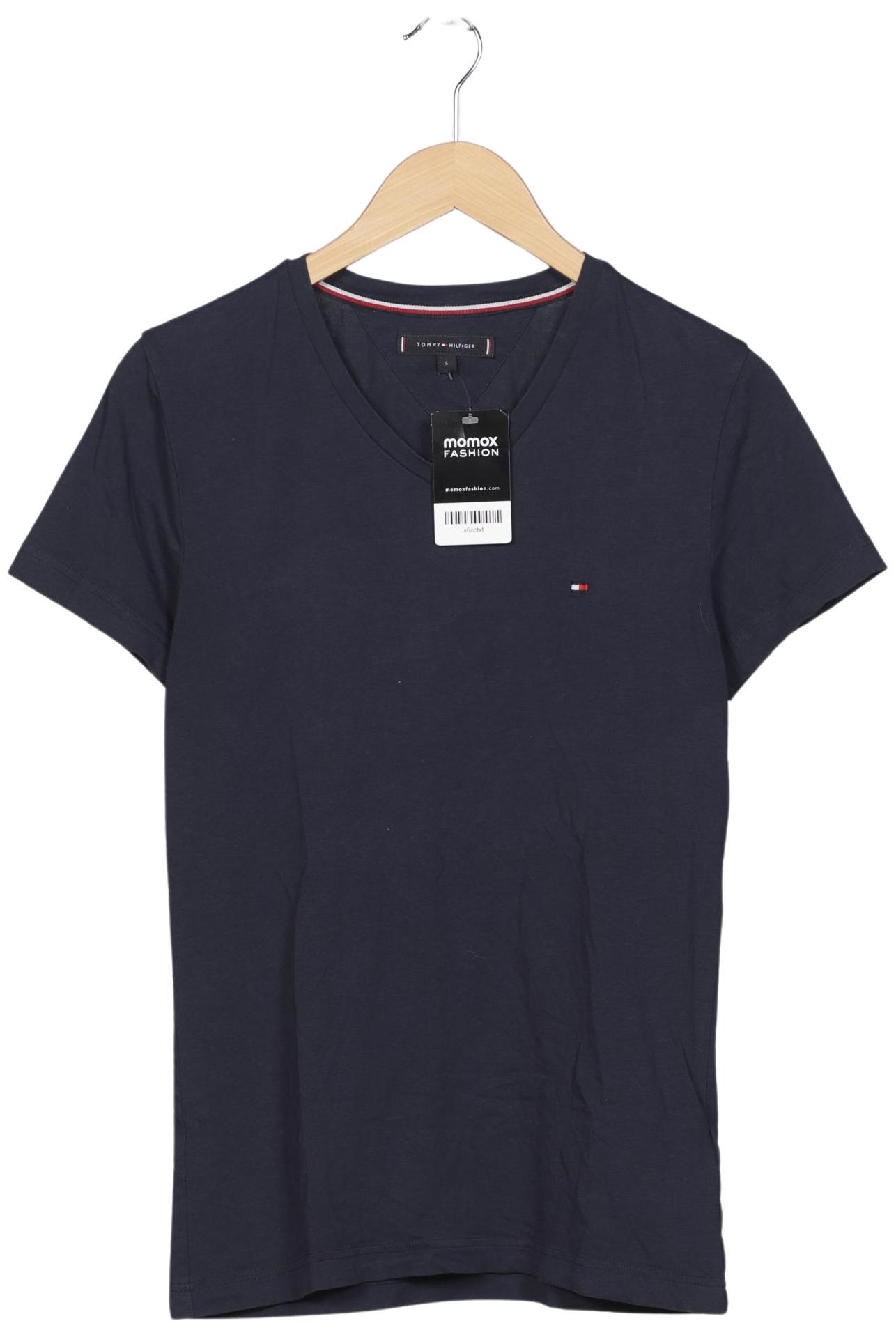 

Tommy Hilfiger Damen T-Shirt, marineblau, Gr. 36
