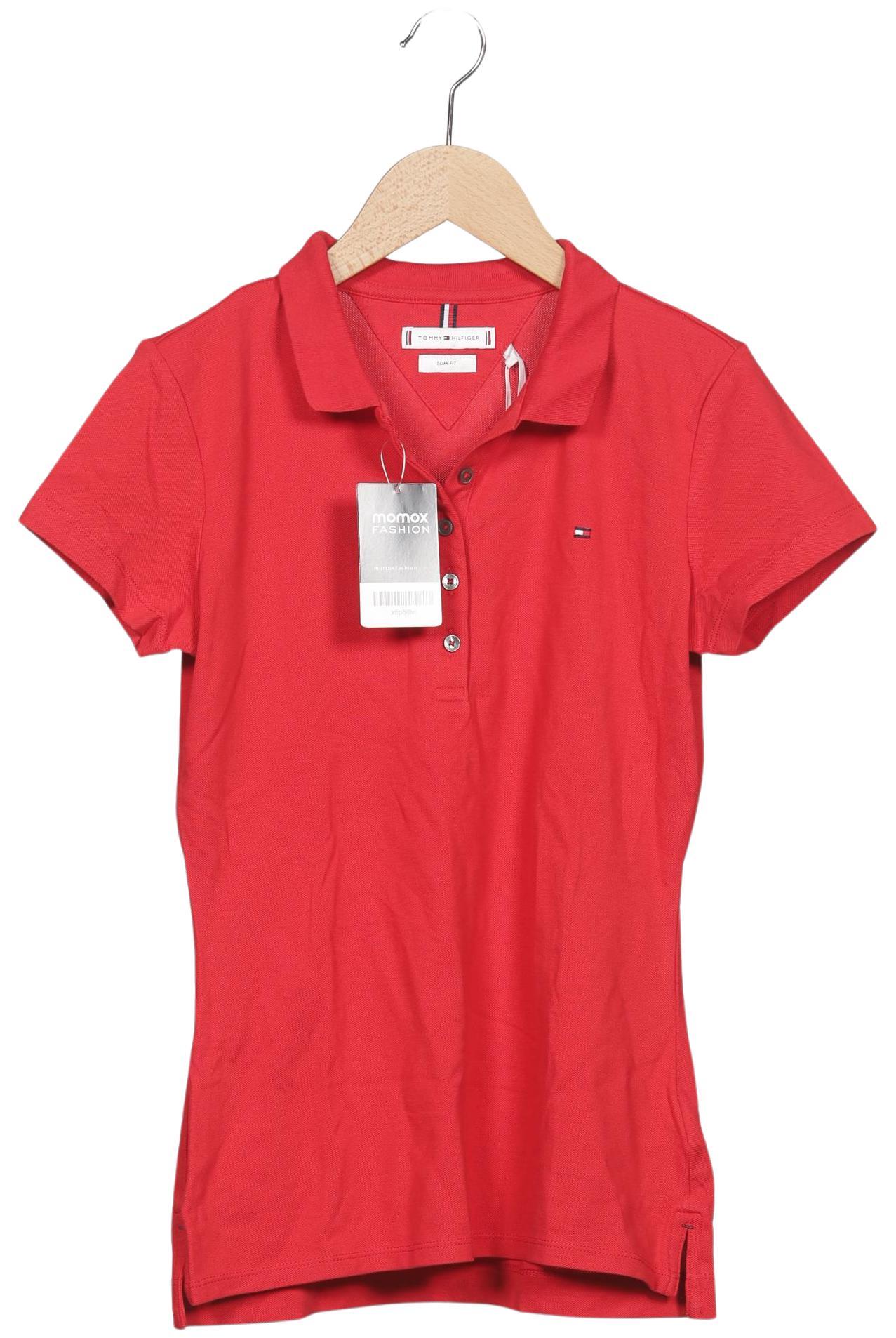 

Tommy Hilfiger Damen Poloshirt, rot, Gr. 36