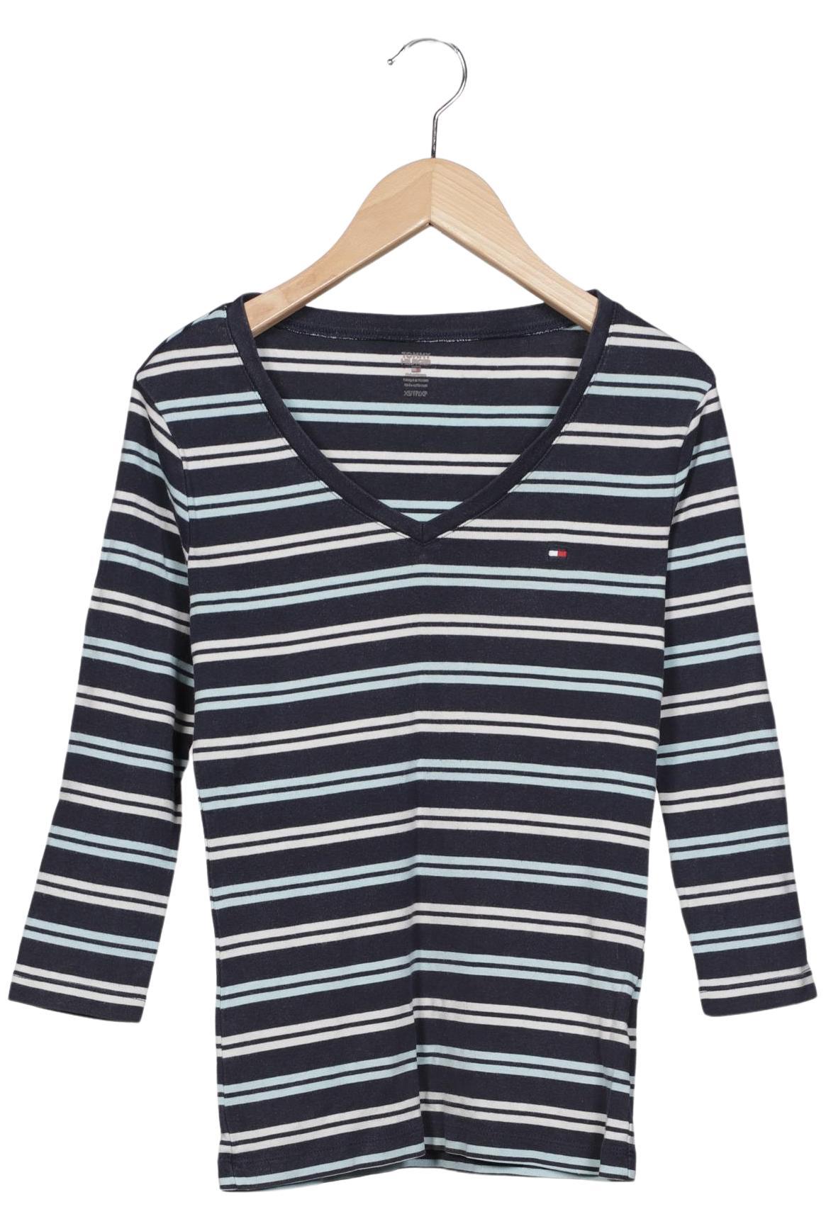 

Tommy Hilfiger Damen Langarmshirt, marineblau, Gr. 34