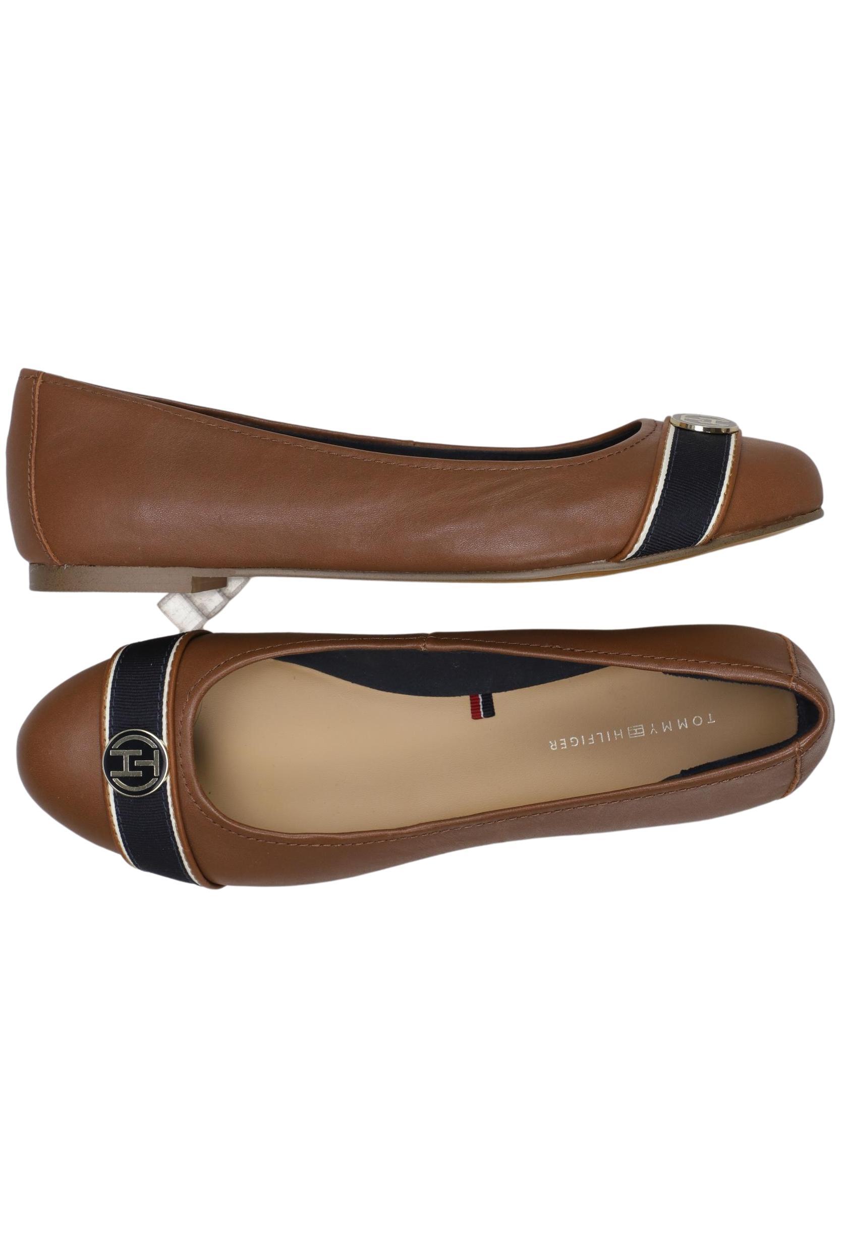 

Tommy Hilfiger Damen Ballerinas, braun, Gr. 39