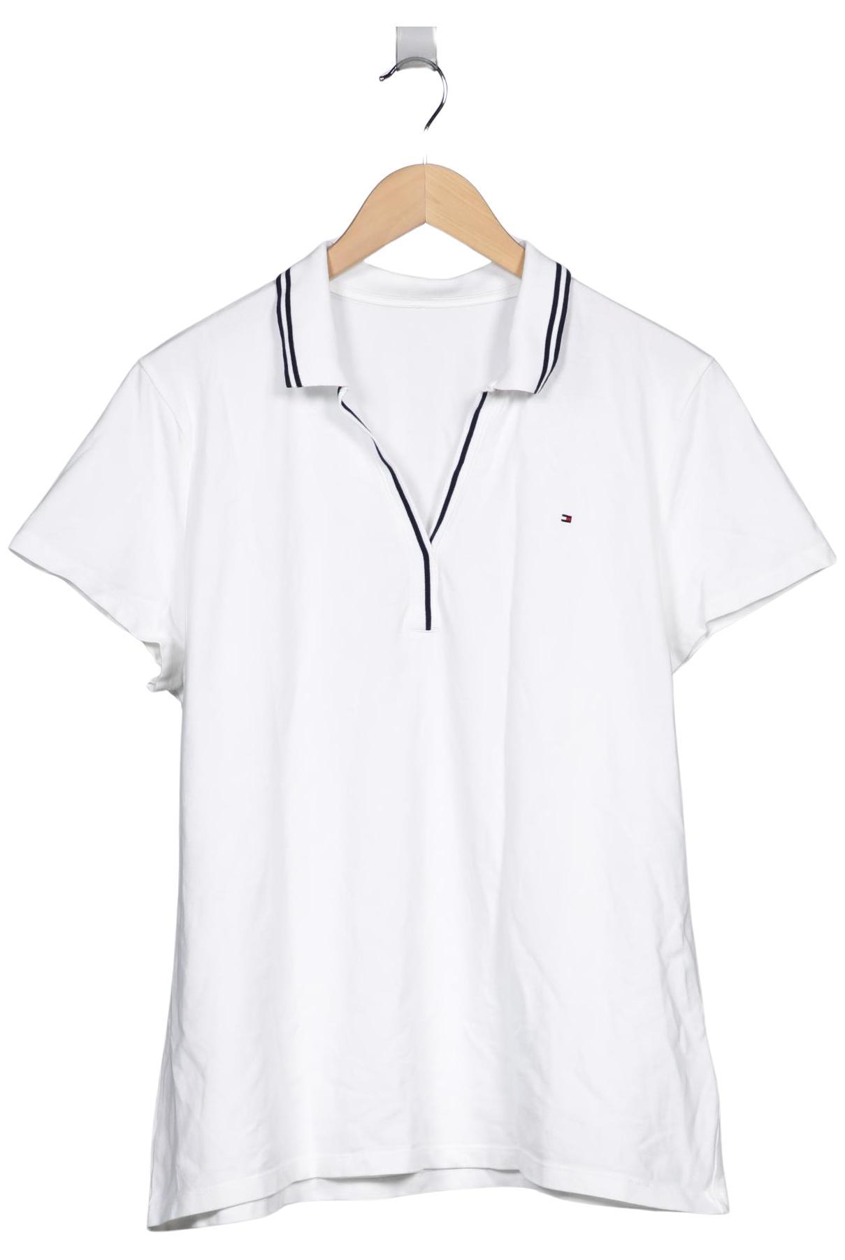 

Tommy Hilfiger Damen Poloshirt, weiß, Gr. 48