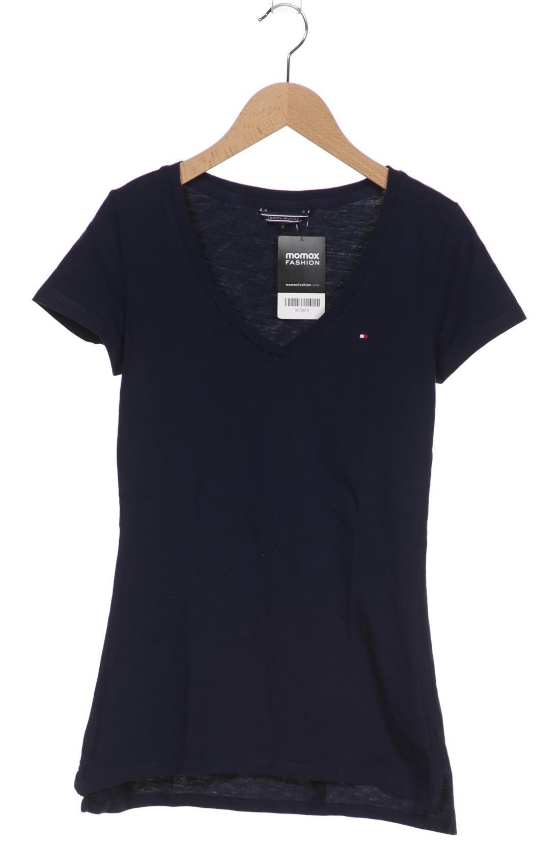 

Tommy Hilfiger Damen T-Shirt, marineblau, Gr. 36