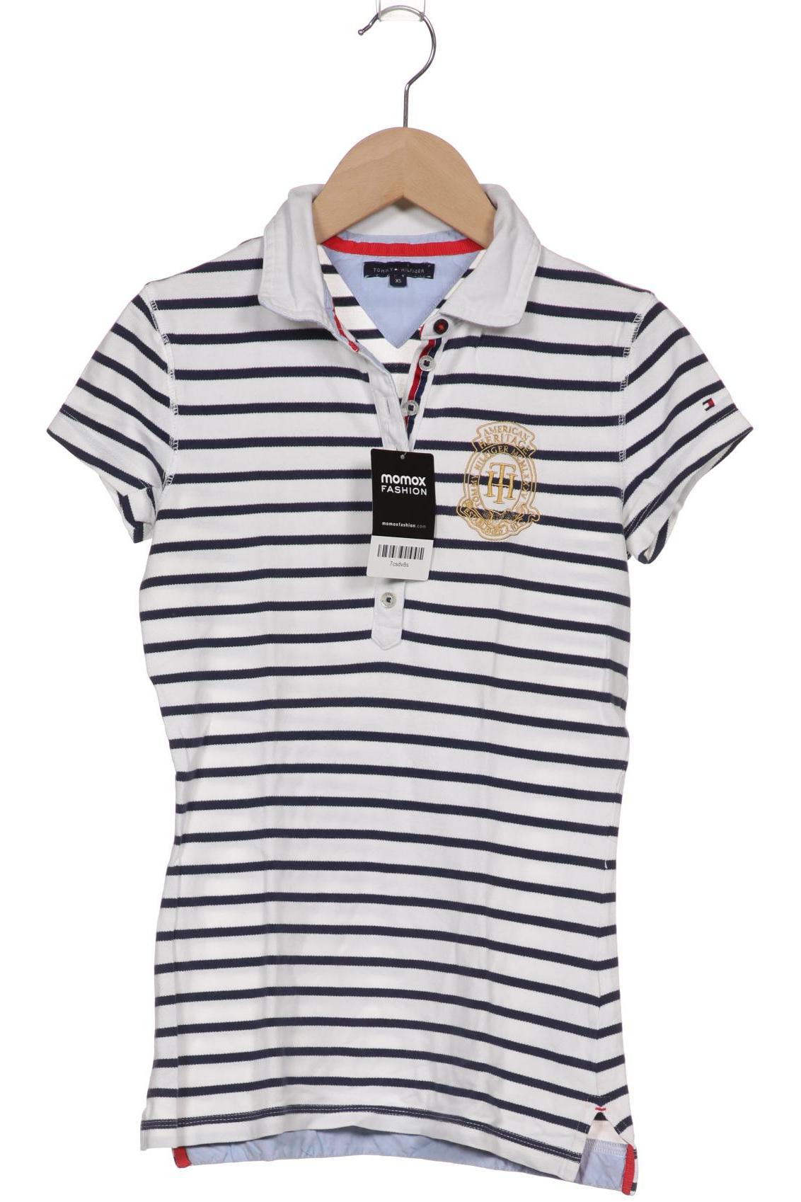 

Tommy Hilfiger Damen Poloshirt, weiß, Gr. 34