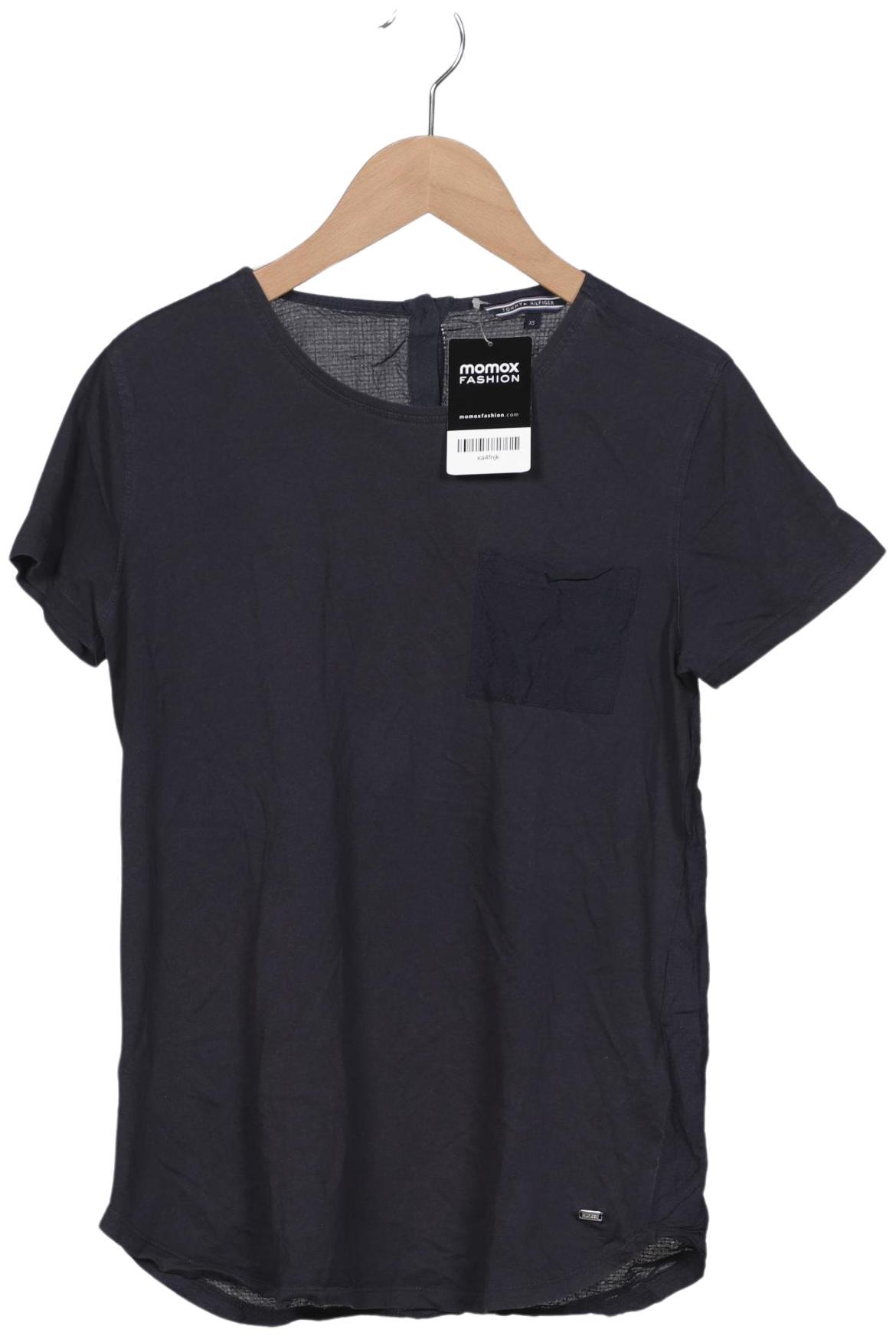 

Tommy Hilfiger Damen T-Shirt, marineblau, Gr. 34