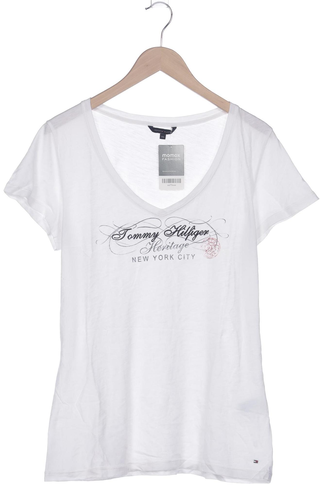 

Tommy Hilfiger Damen T-Shirt, weiß, Gr. 46