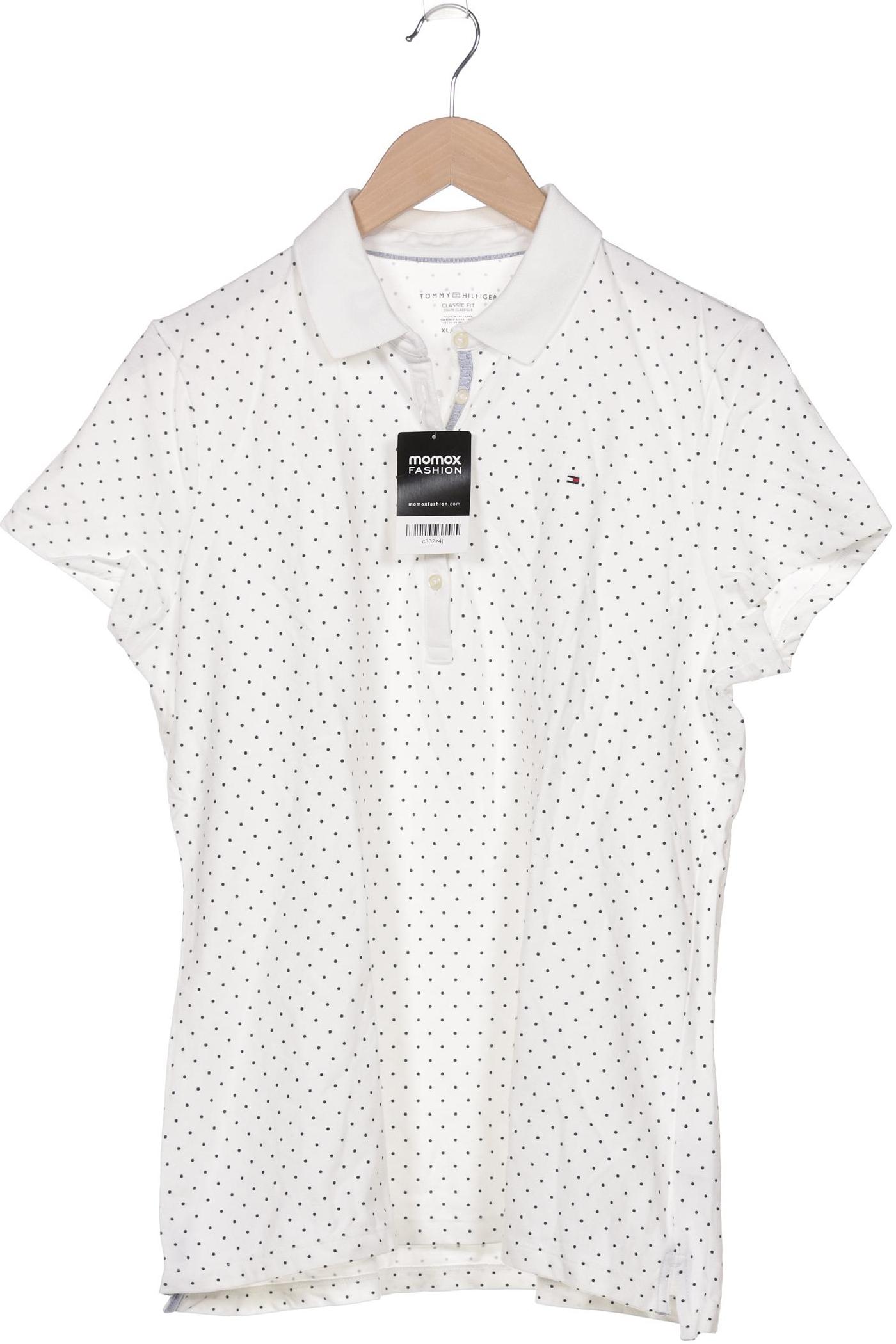 

Tommy Hilfiger Damen Poloshirt, weiß, Gr. 44
