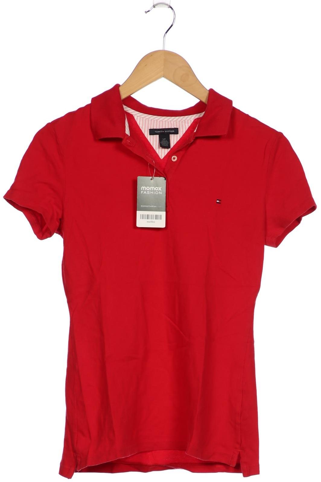 

Tommy Hilfiger Damen Poloshirt, rot, Gr. 36