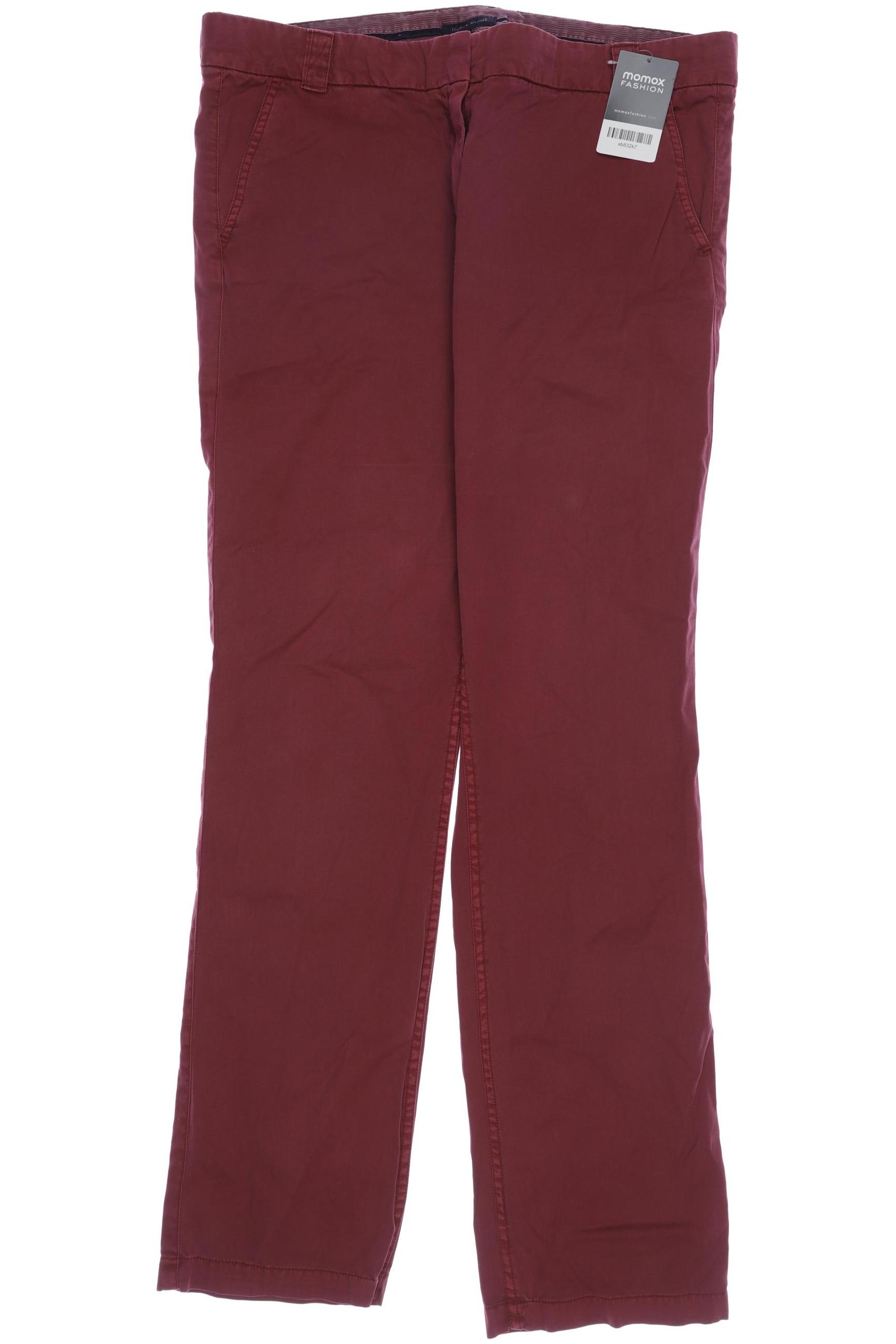 

Tommy Hilfiger Damen Stoffhose, bordeaux, Gr. 12