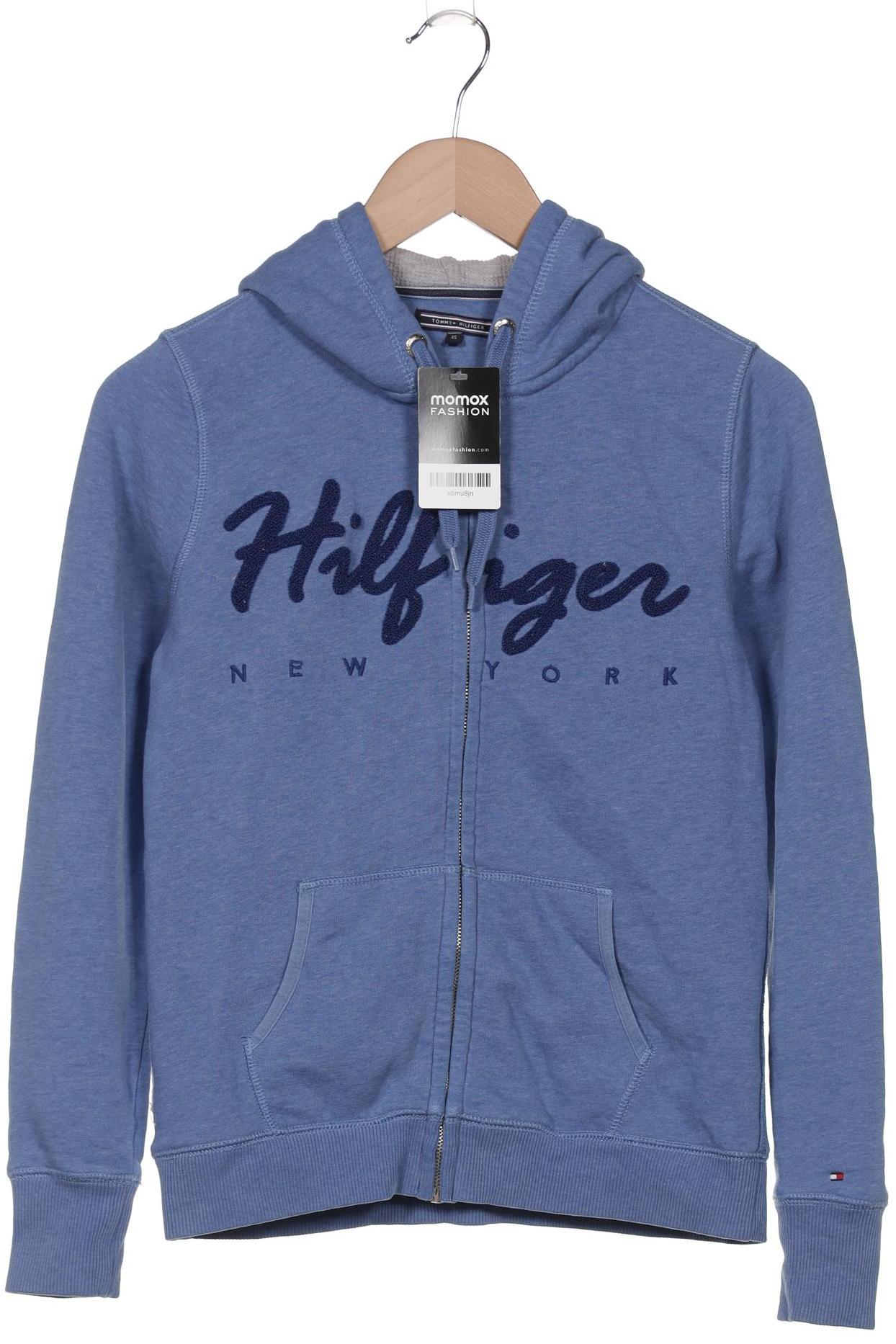 

Tommy Hilfiger Damen Kapuzenpullover, blau, Gr. 34