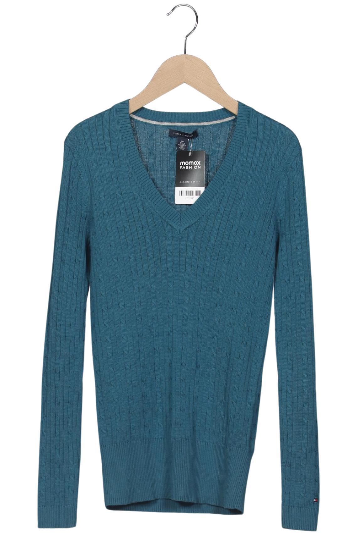 

Tommy Hilfiger Damen Pullover, türkis, Gr. 36