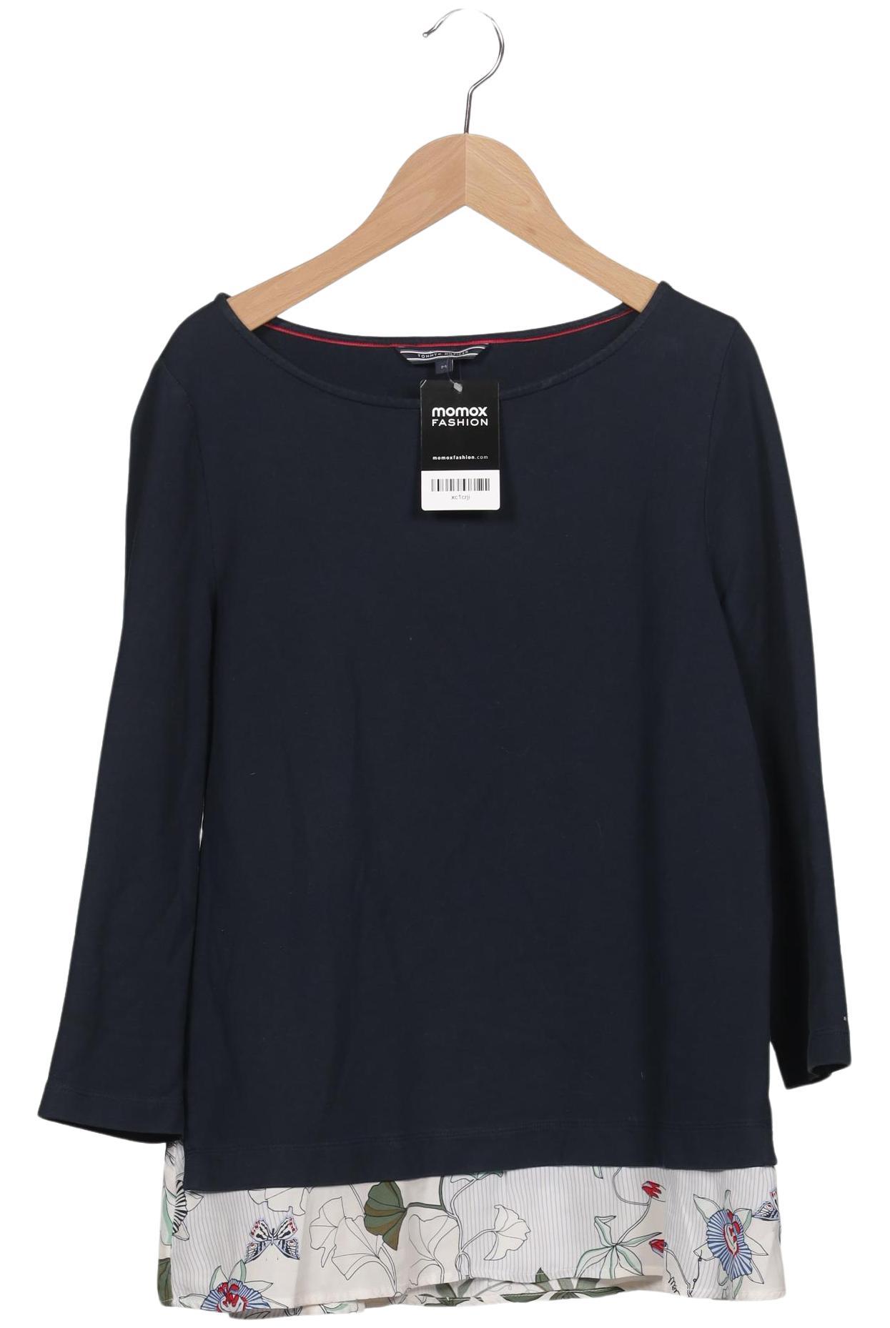 

Tommy Hilfiger Damen Langarmshirt, marineblau, Gr. 38