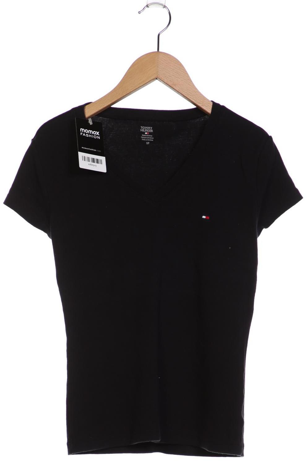 

Tommy Hilfiger Damen T-Shirt, schwarz, Gr. 36