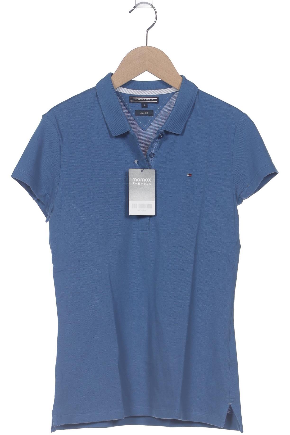 

Tommy Hilfiger Damen Poloshirt, blau, Gr. 36