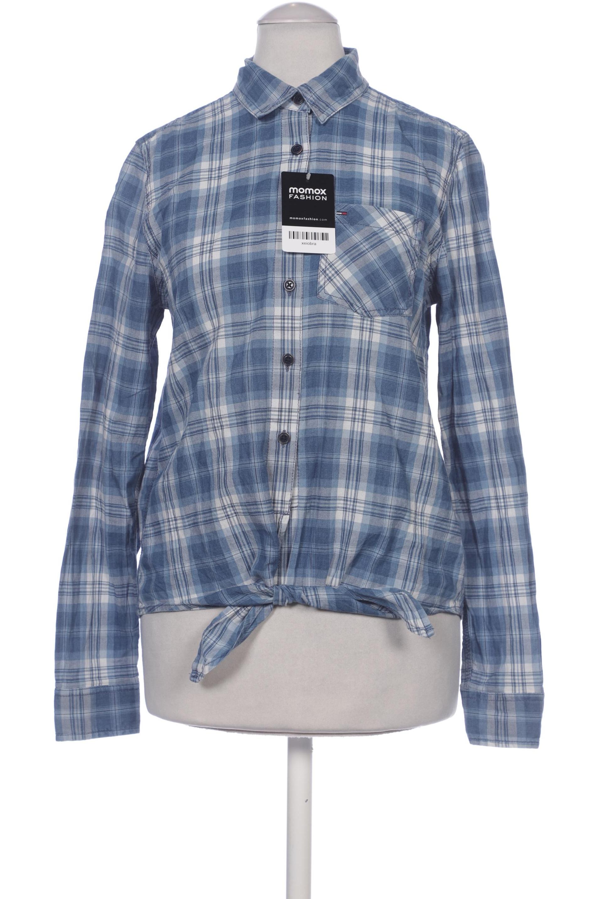 

Tommy Hilfiger Damen Bluse, blau, Gr. 34