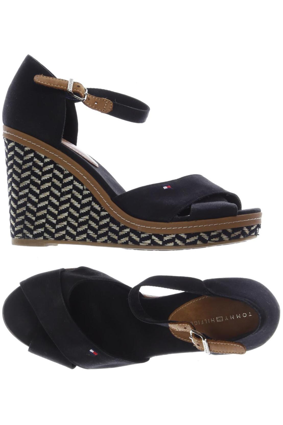 

Tommy Hilfiger Damen Sandale, schwarz, Gr. 38