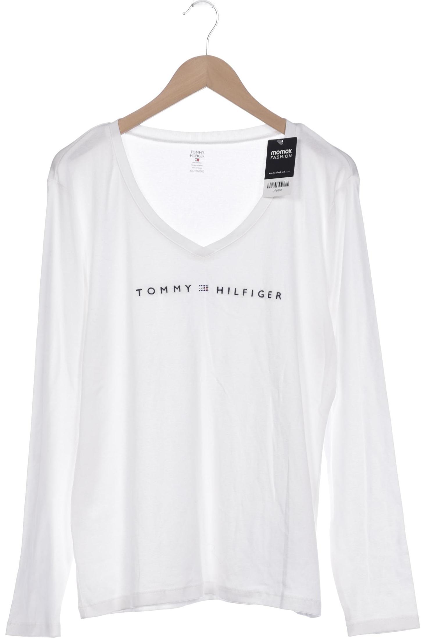 

Tommy Hilfiger Damen Langarmshirt, weiß, Gr. 46
