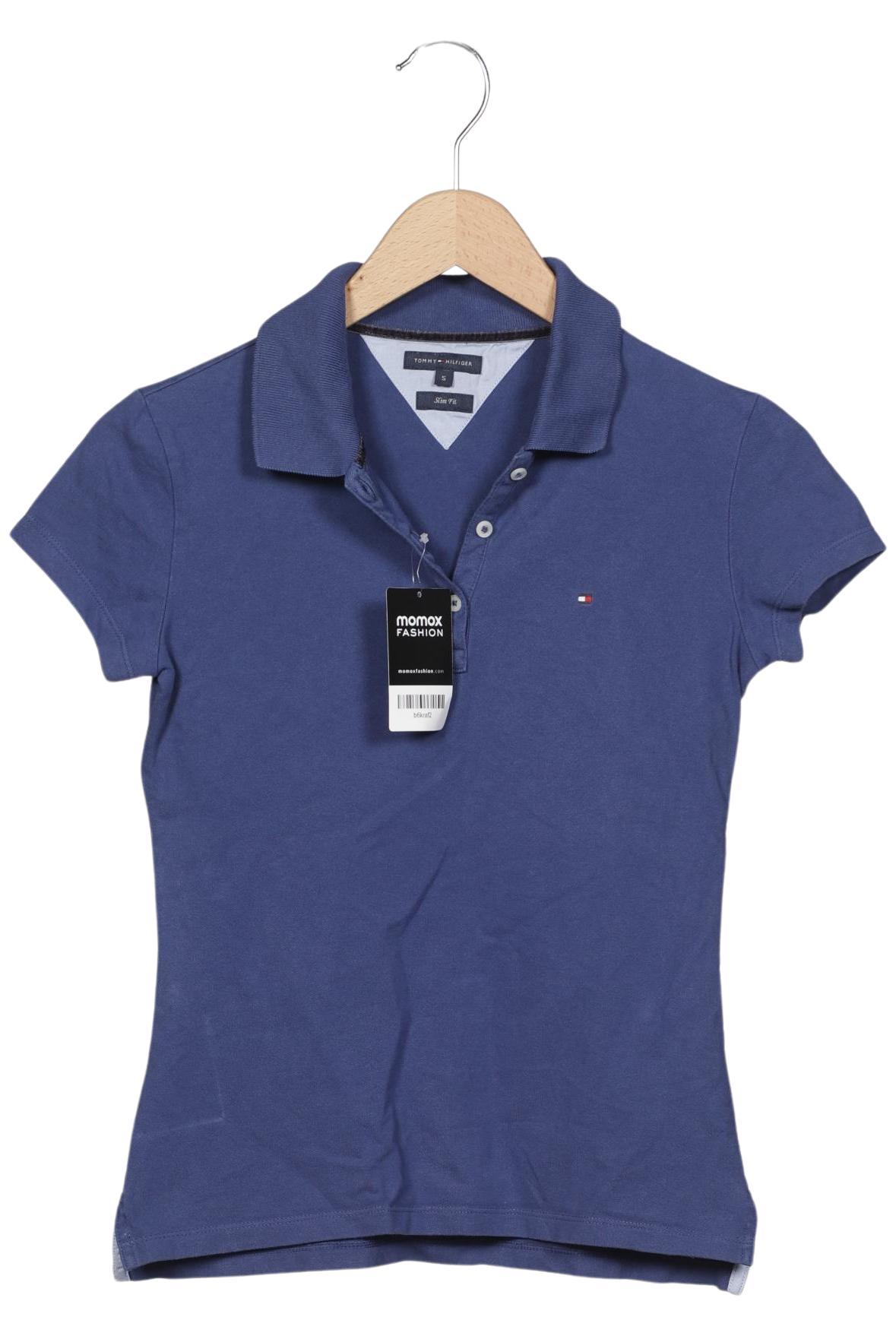 

Tommy Hilfiger Damen Poloshirt, blau, Gr. 36