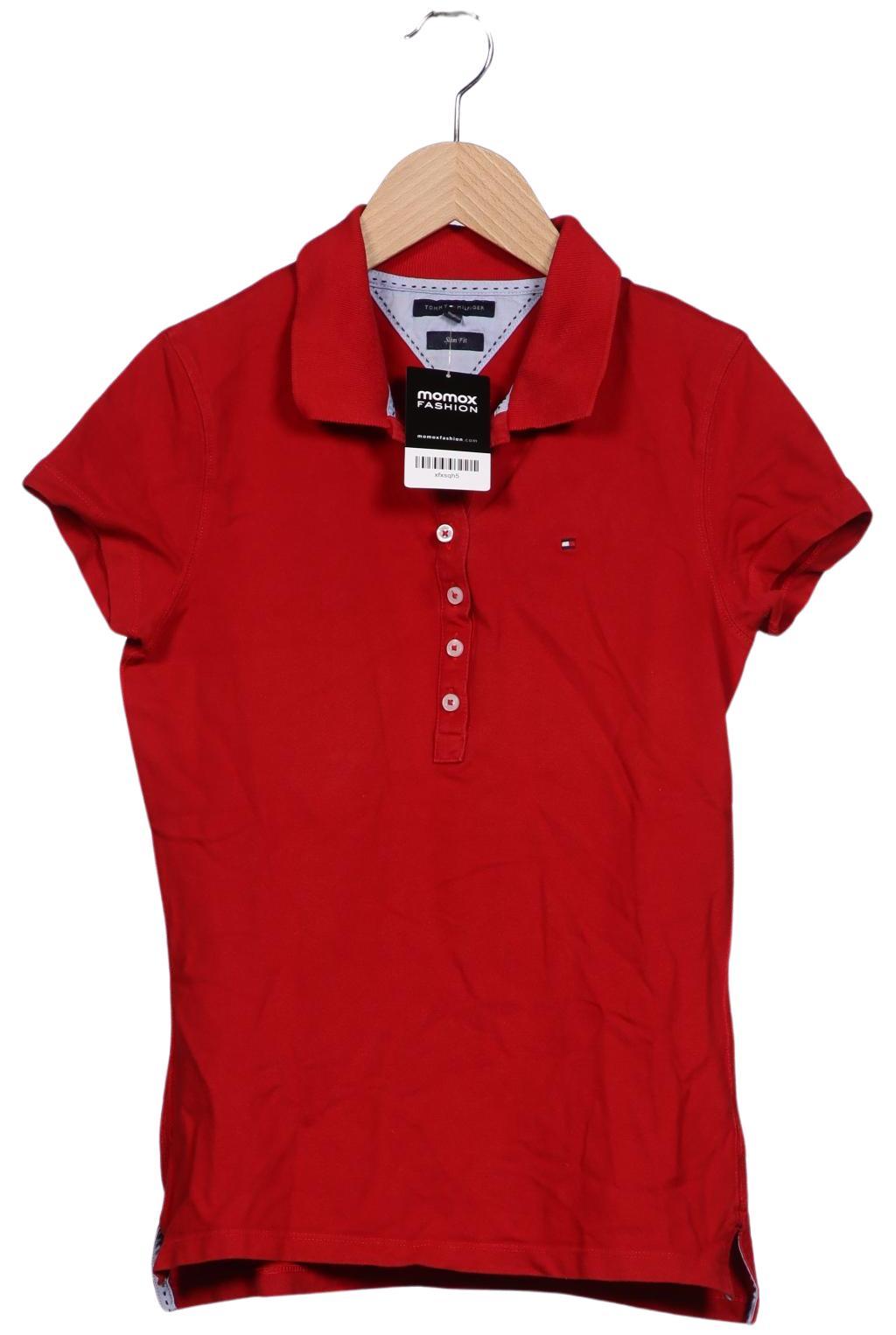 

Tommy Hilfiger Damen Poloshirt, rot, Gr. 36