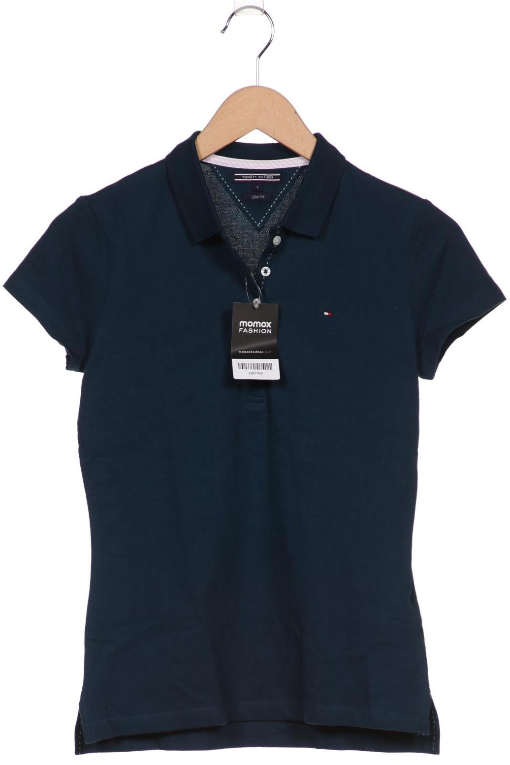 

Tommy Hilfiger Damen Poloshirt, blau, Gr. 36