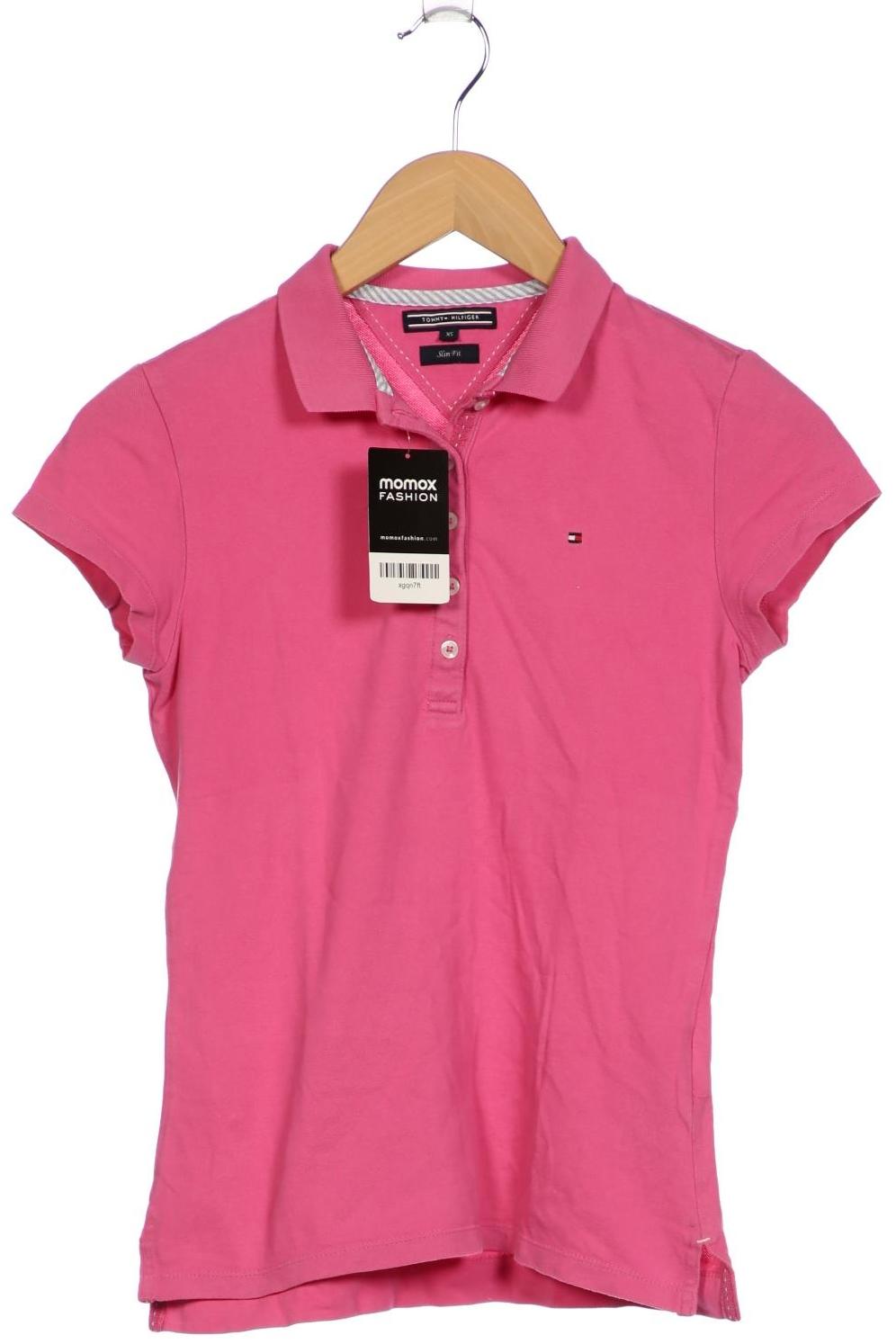 

Tommy Hilfiger Damen Poloshirt, pink, Gr. 34