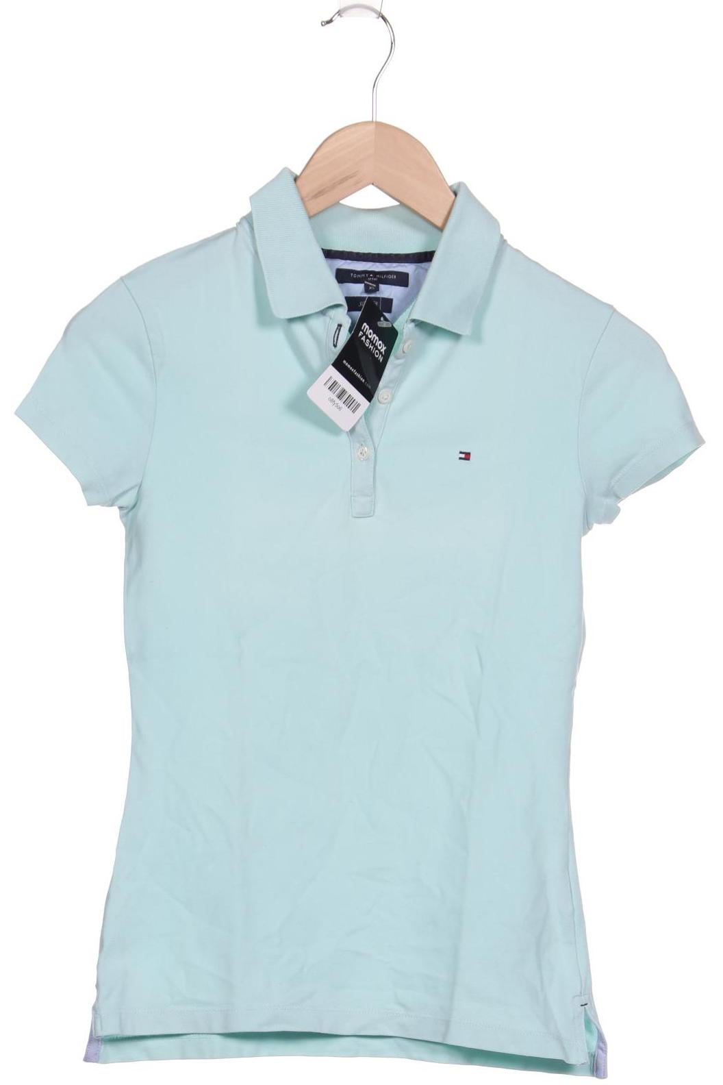 

Tommy Hilfiger Damen Poloshirt, hellgrün, Gr. 34