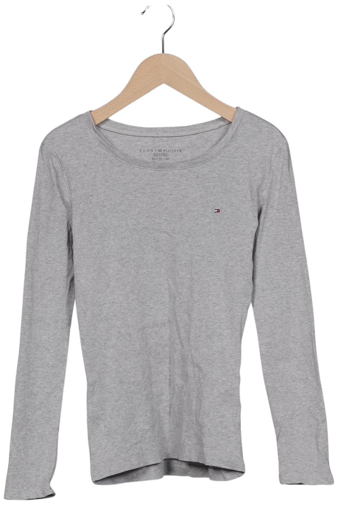 

Tommy Hilfiger Damen Langarmshirt, grau, Gr. 34