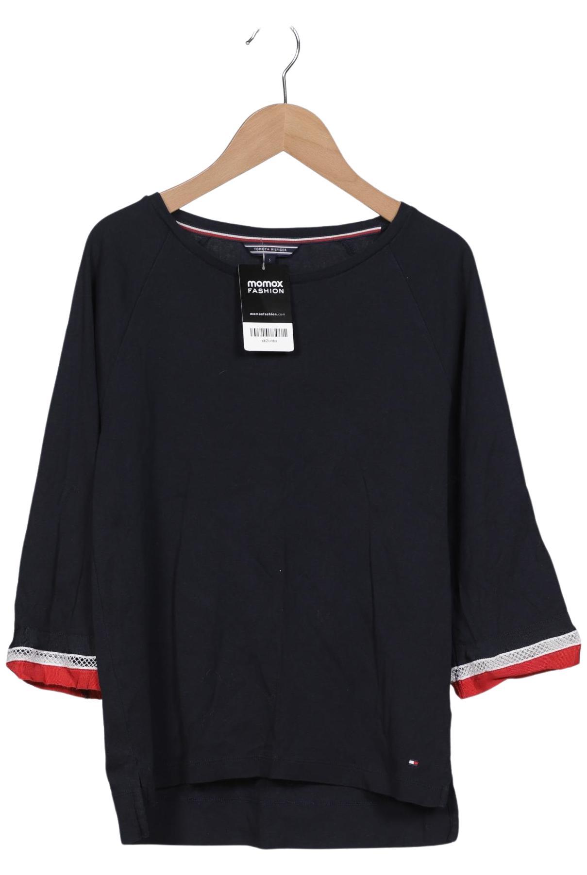 

Tommy Hilfiger Damen Langarmshirt, marineblau, Gr. 36