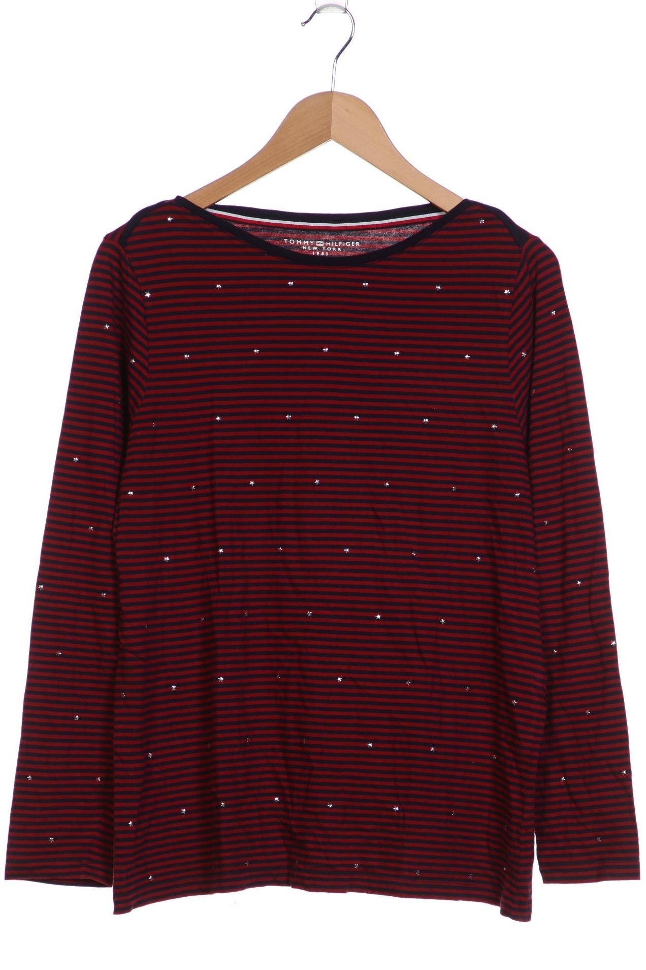 

Tommy Hilfiger Damen Langarmshirt, bordeaux, Gr. 46