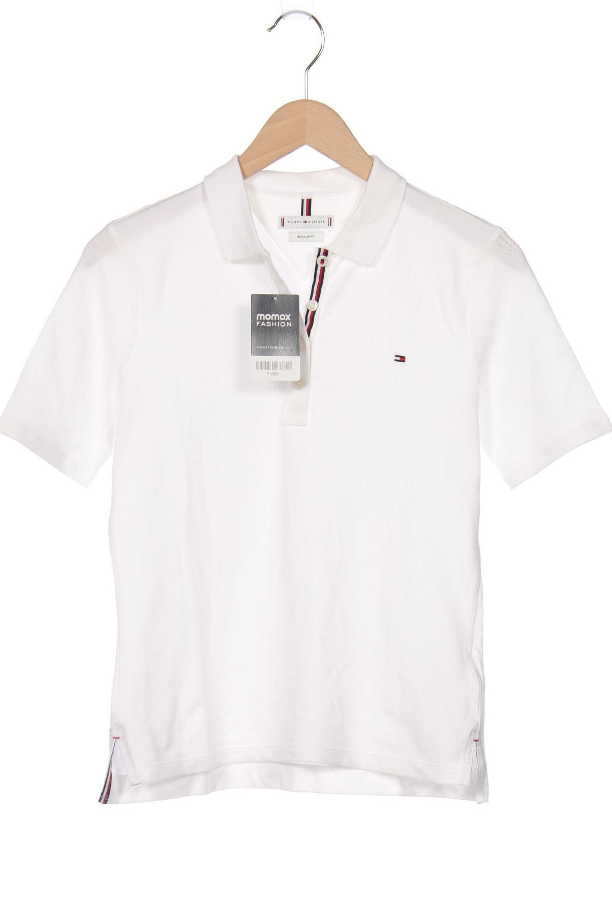 

Tommy Hilfiger Damen Poloshirt, cremeweiß, Gr. 34