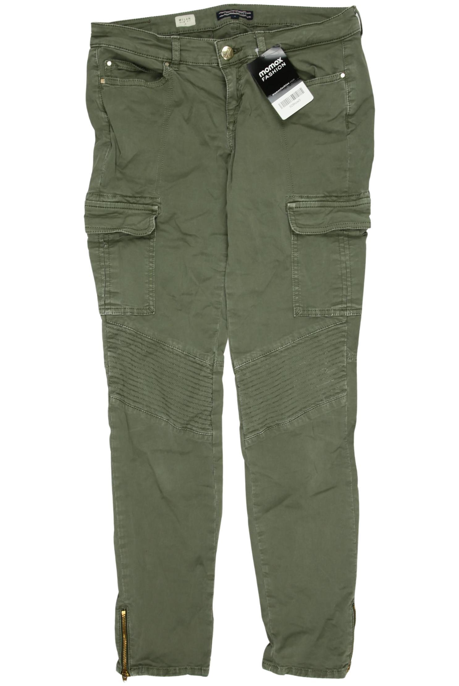 

Tommy Hilfiger Damen Stoffhose, grün, Gr. 4